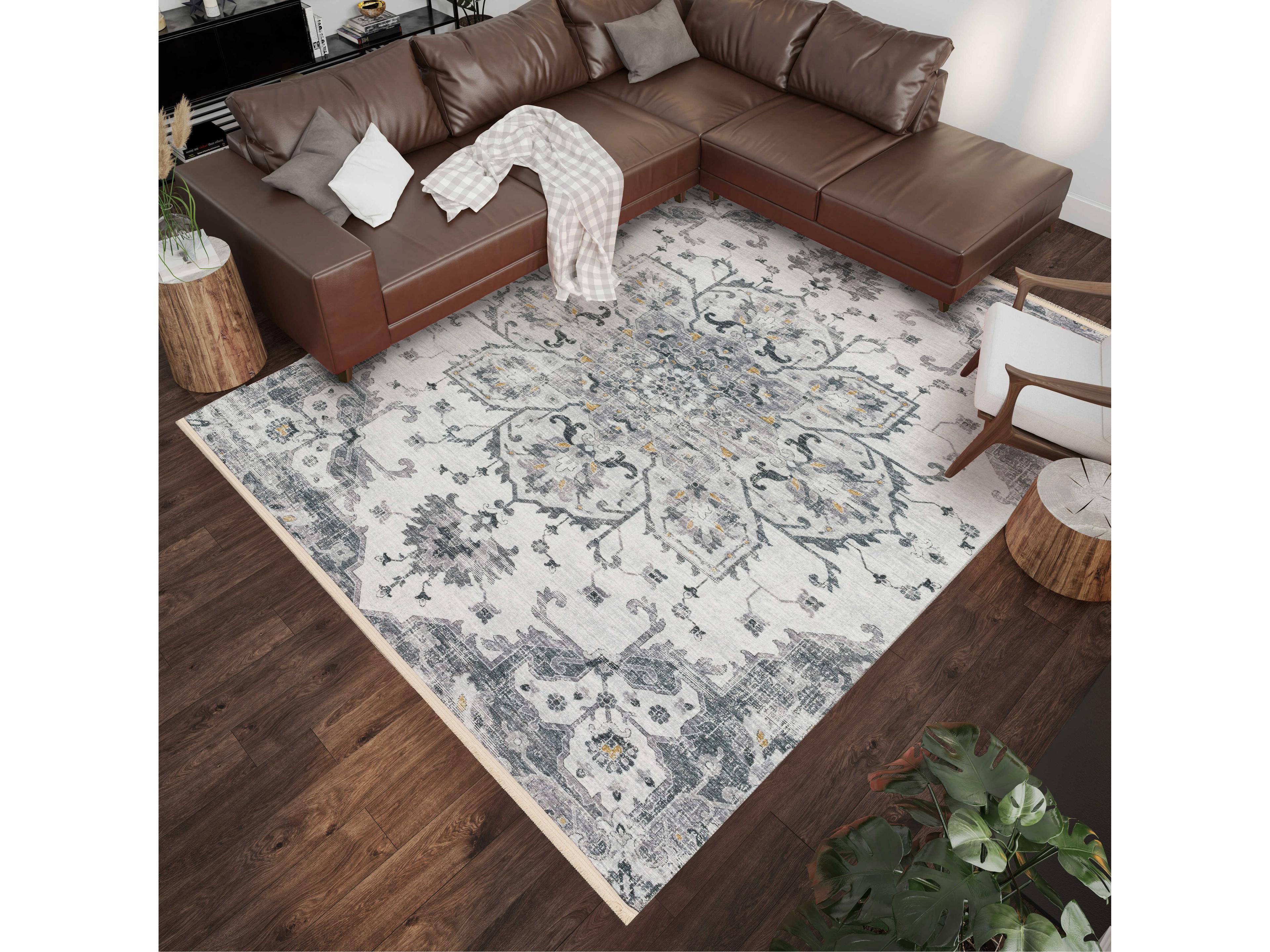 Dalyn Marbella Bordered Area Rug