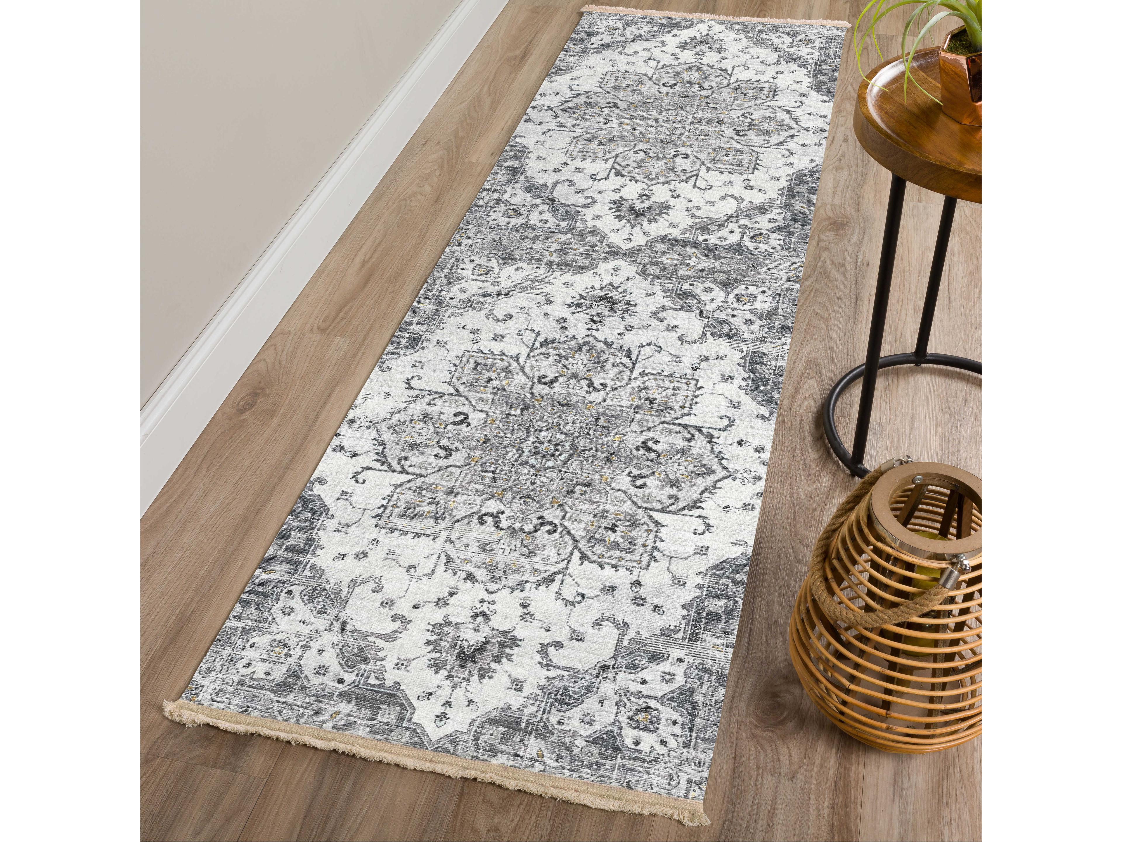Dalyn Marbella Bordered Runner Area Rug