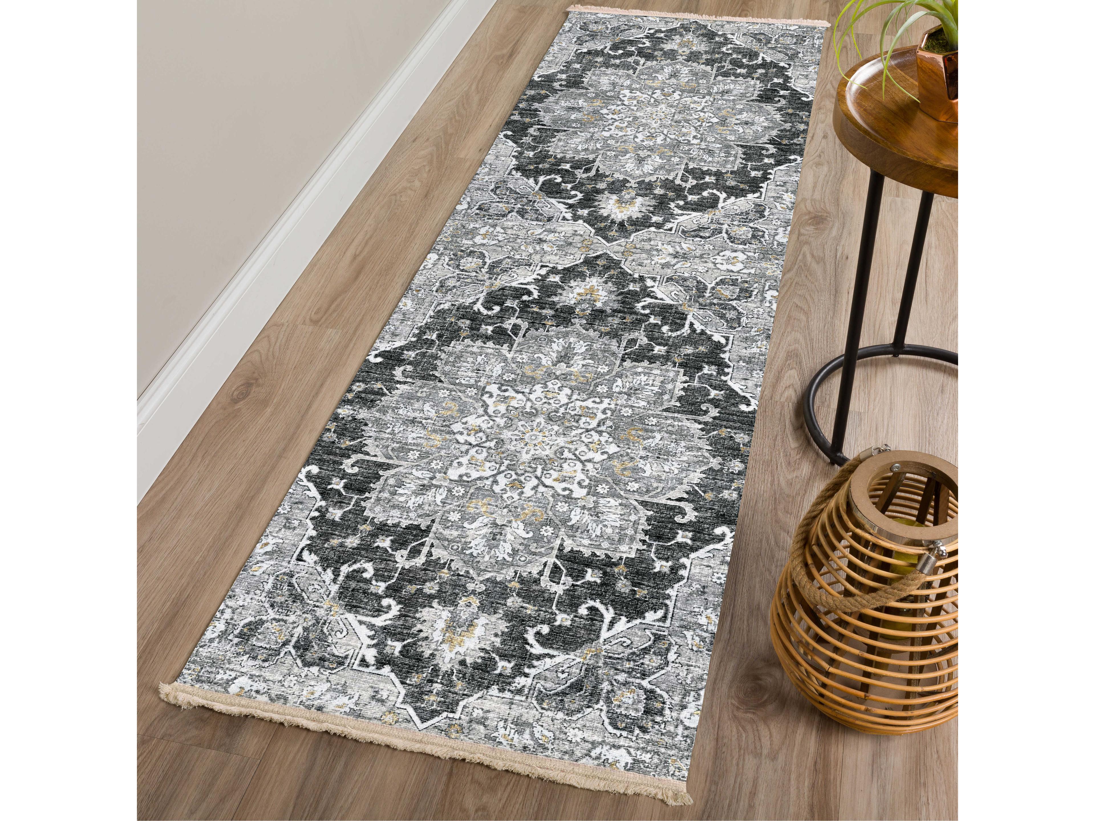 Dalyn Marbella Bordered Runner Area Rug