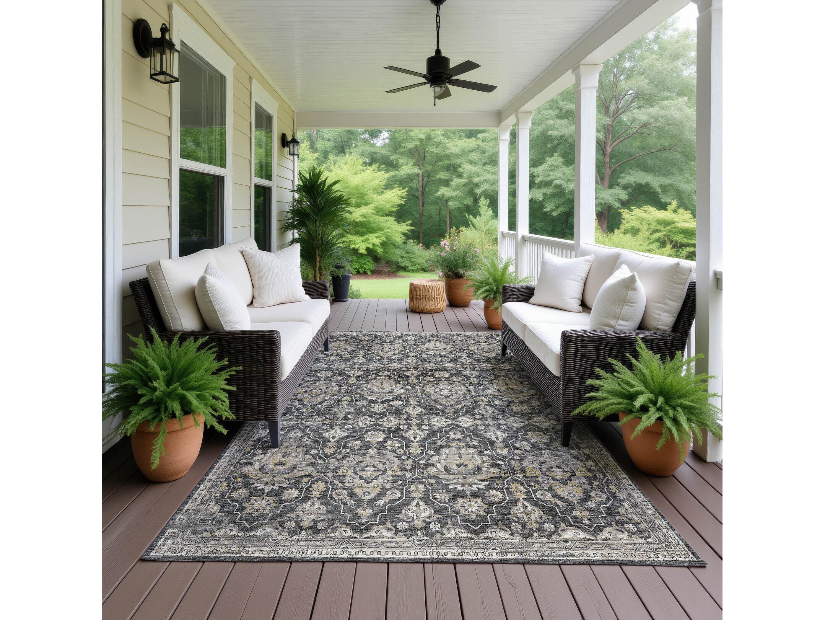 Dalyn Marbella Bordered Area Rug