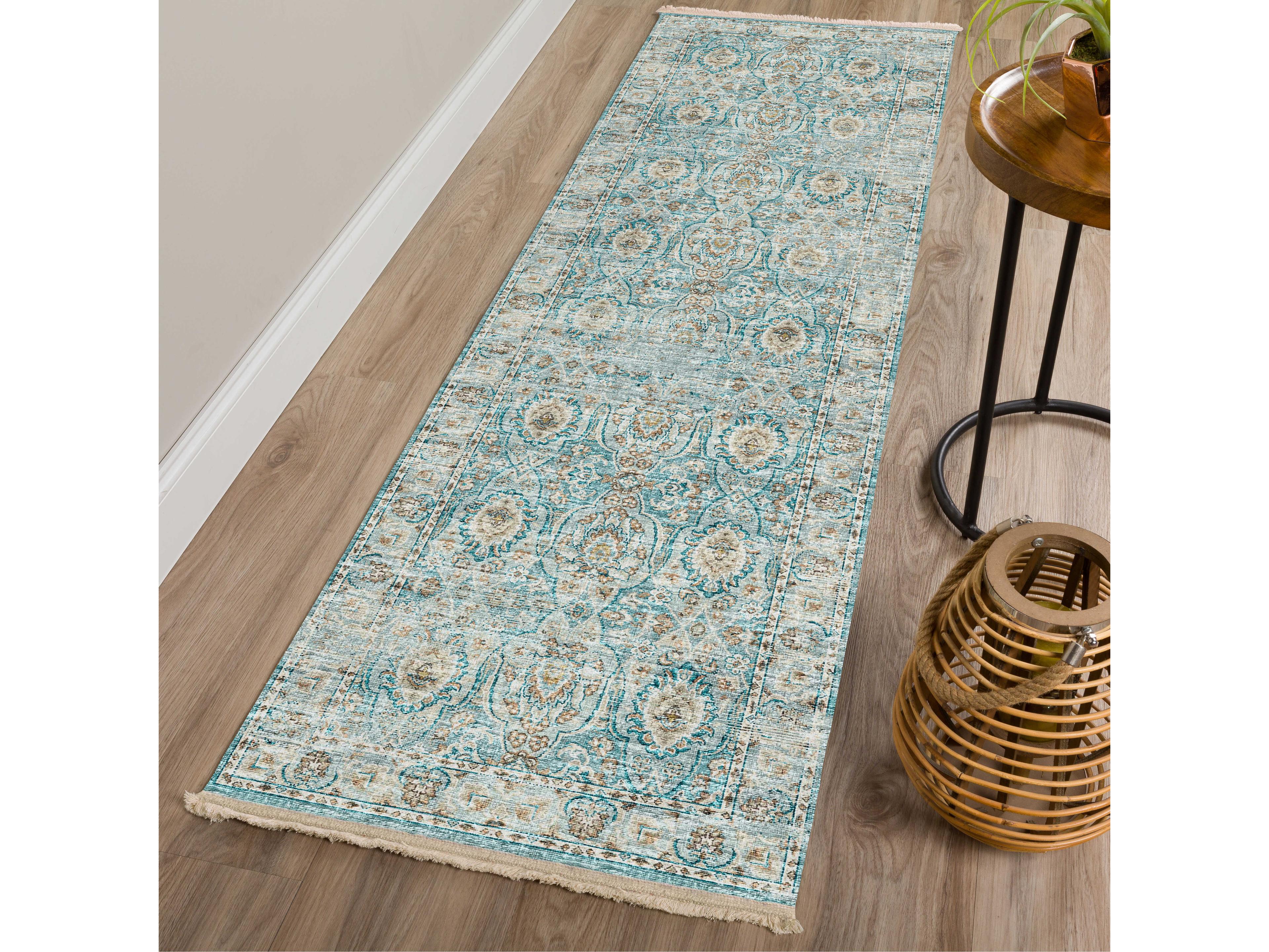 Dalyn Marbella Bordered Runner Area Rug