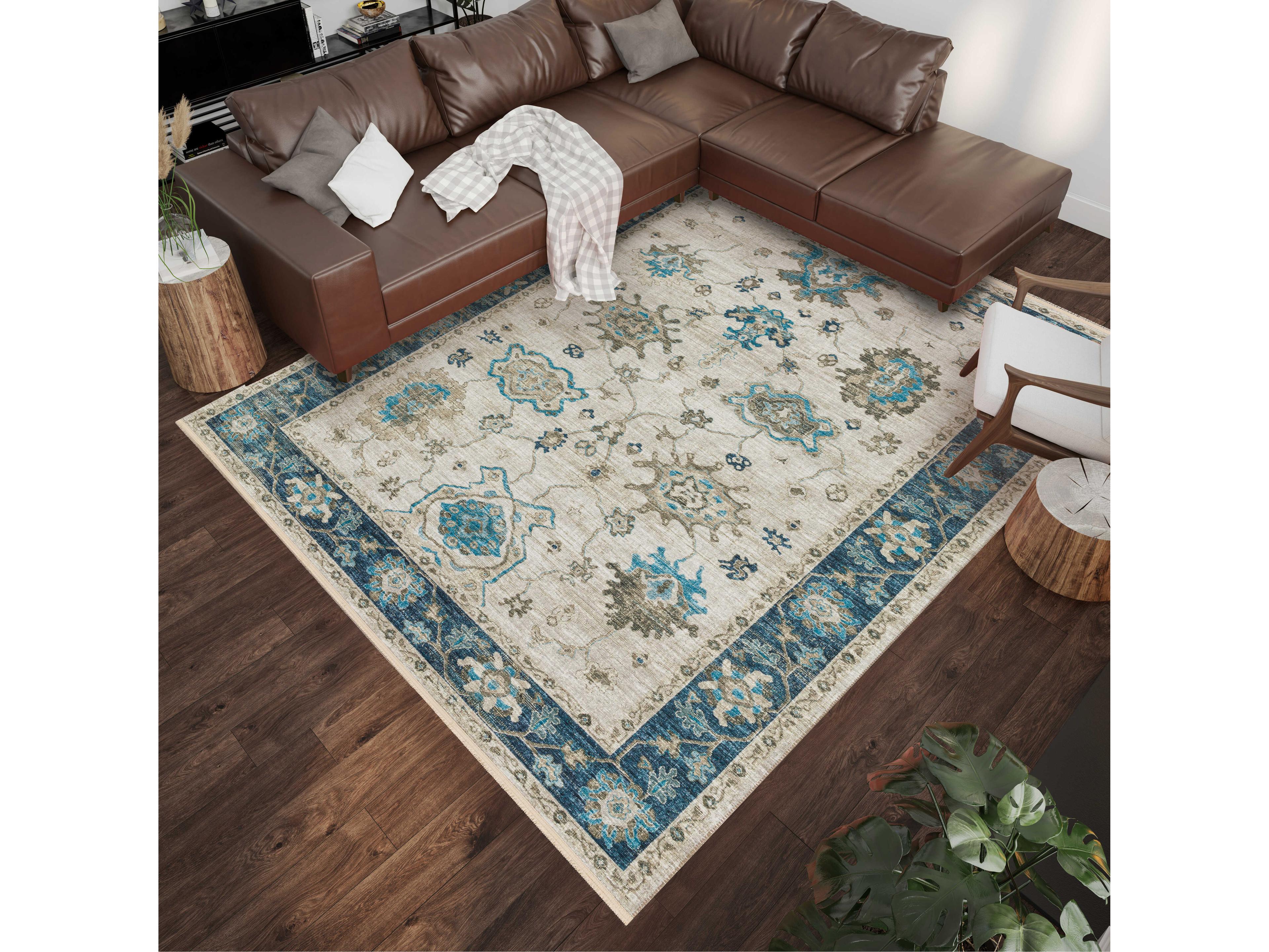 Dalyn Marbella Bordered Area Rug
