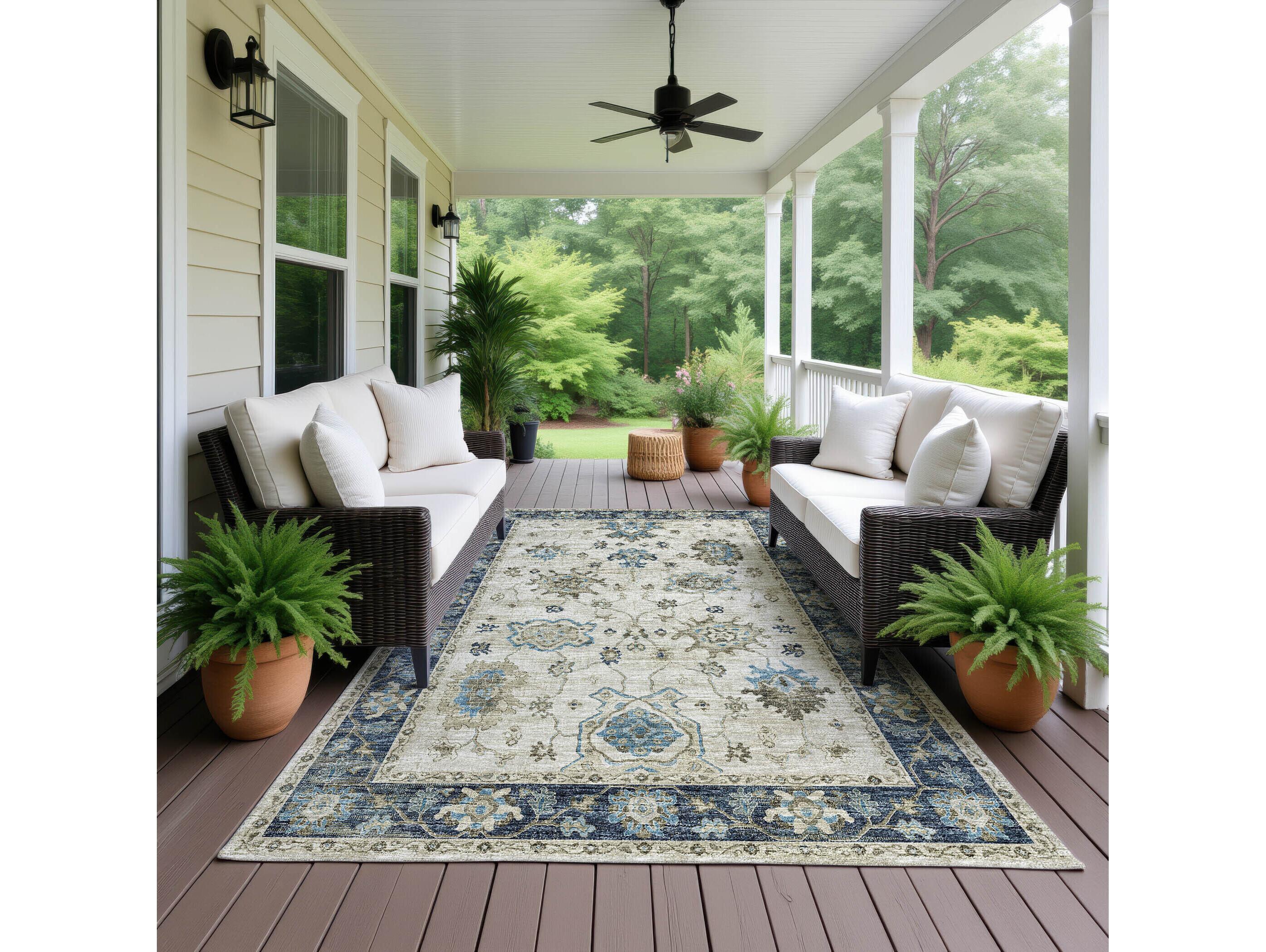 Dalyn Marbella Bordered Area Rug
