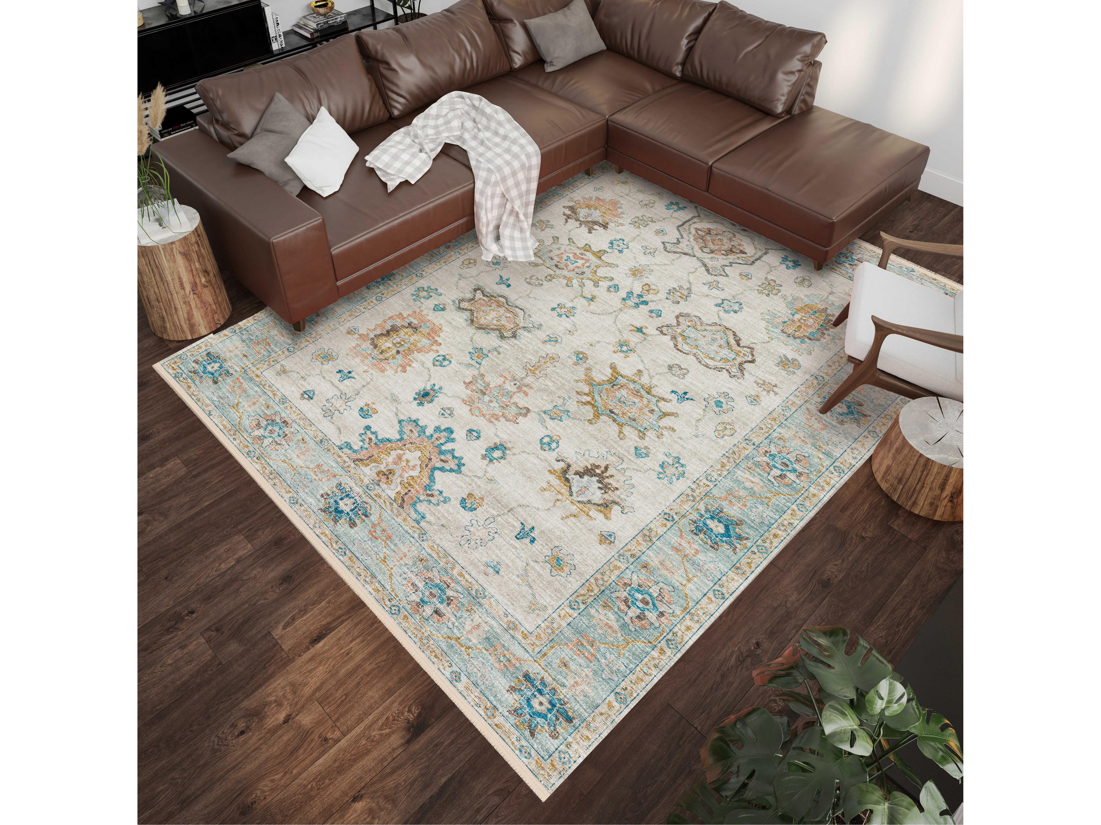 Dalyn Marbella Bordered Area Rug
