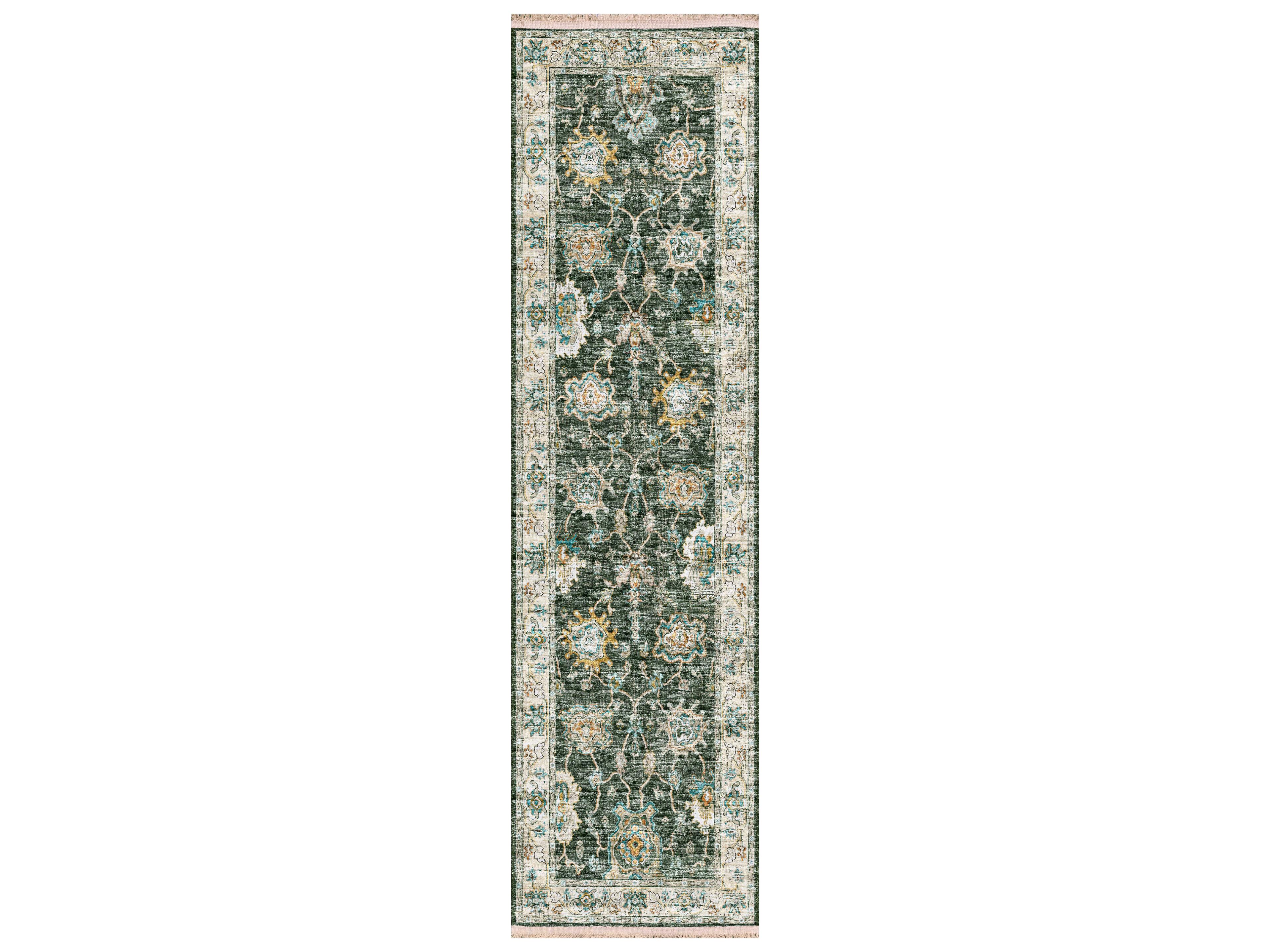 Dalyn Marbella Bordered Runner Area Rug