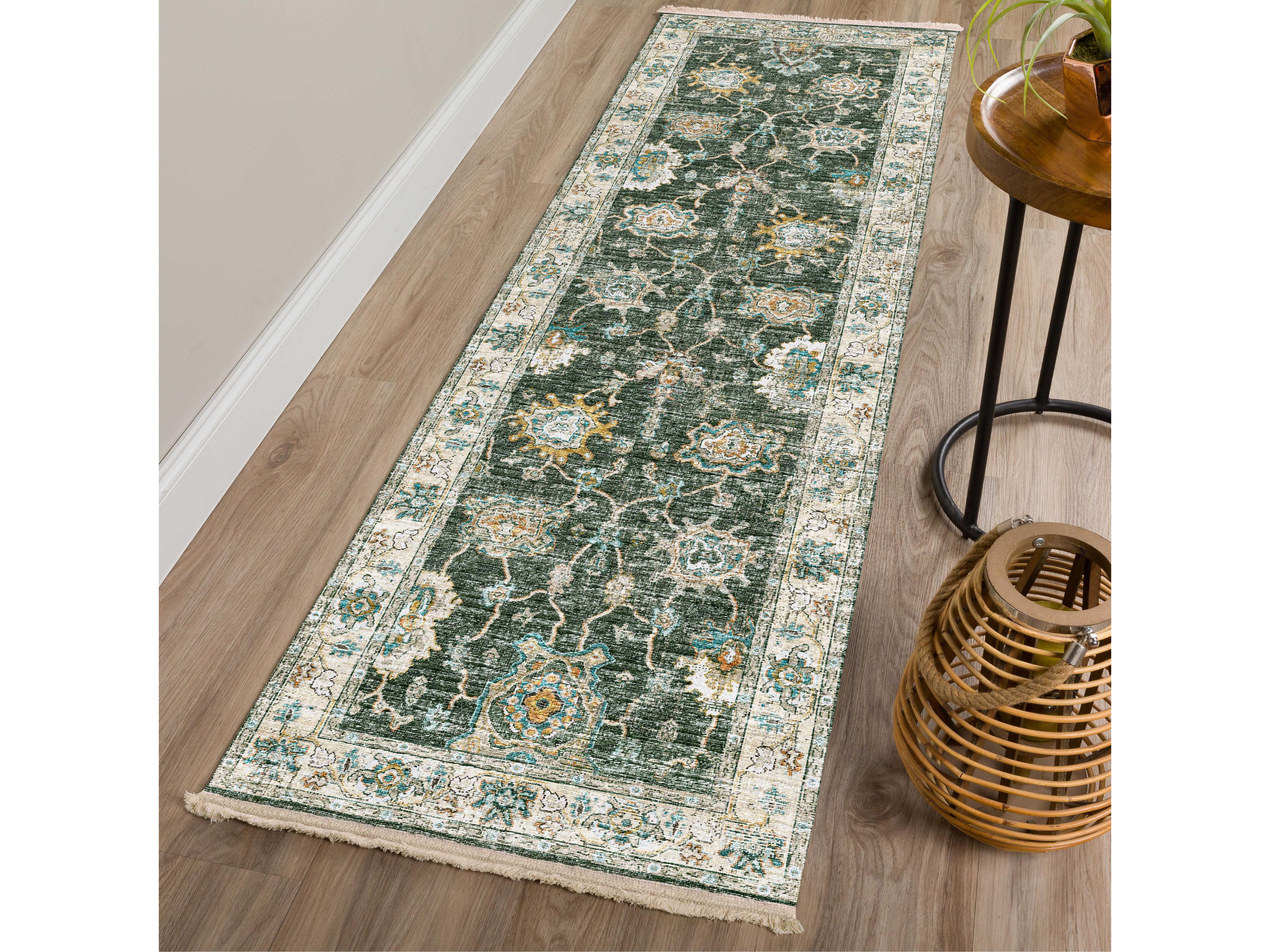 Dalyn Marbella Bordered Runner Area Rug