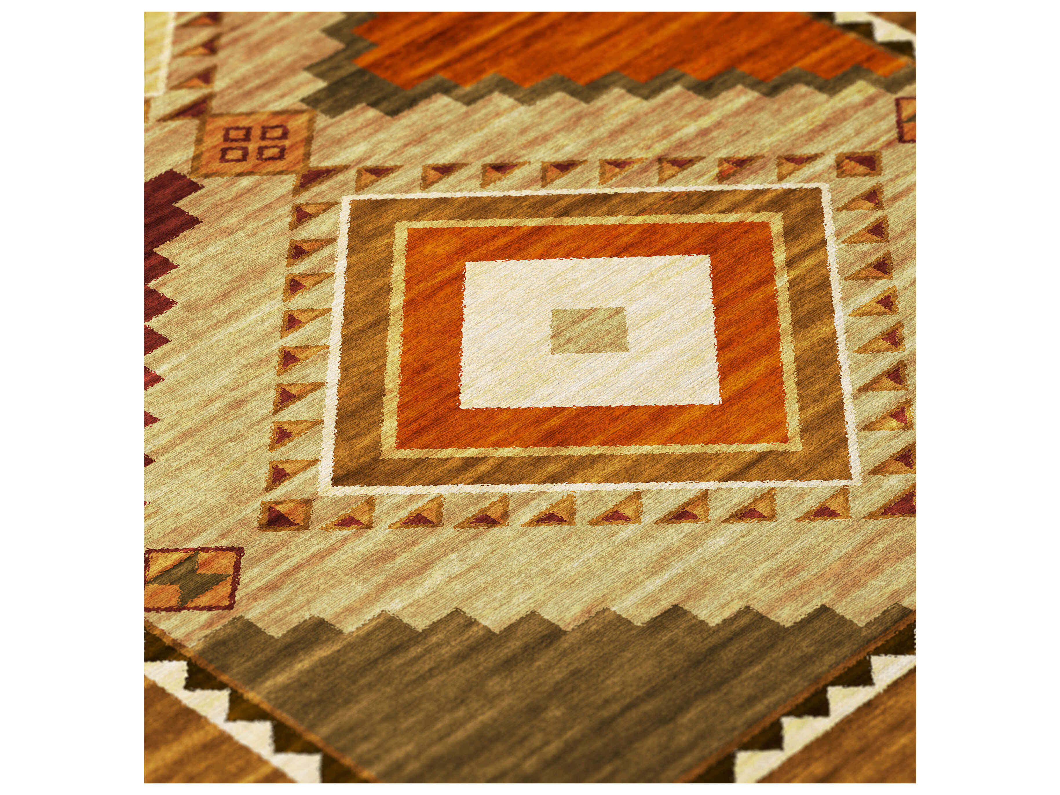 Dalyn Phoenix Bordered Runner Area Rug