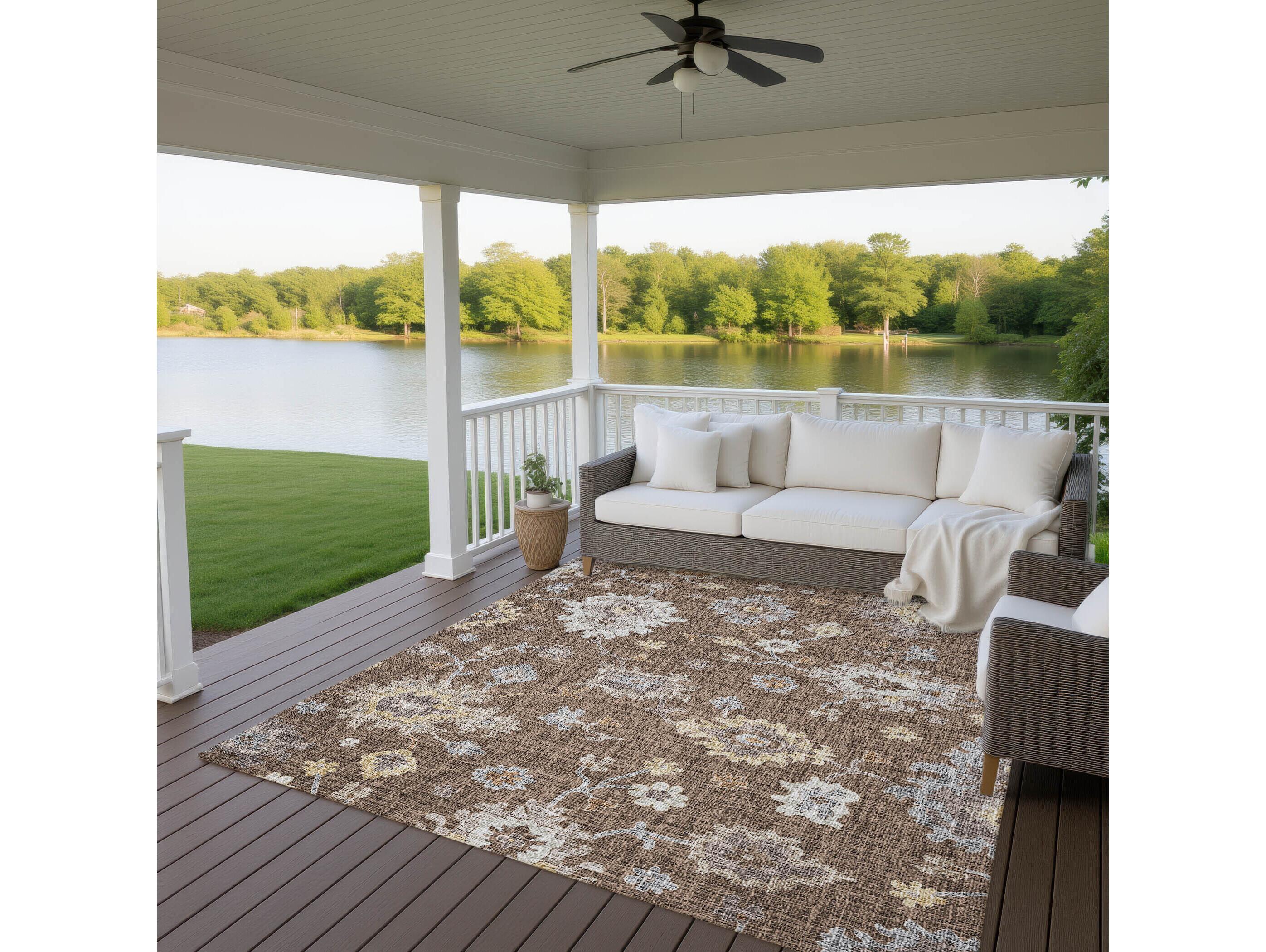 Dalyn Portico Floral Area Rug