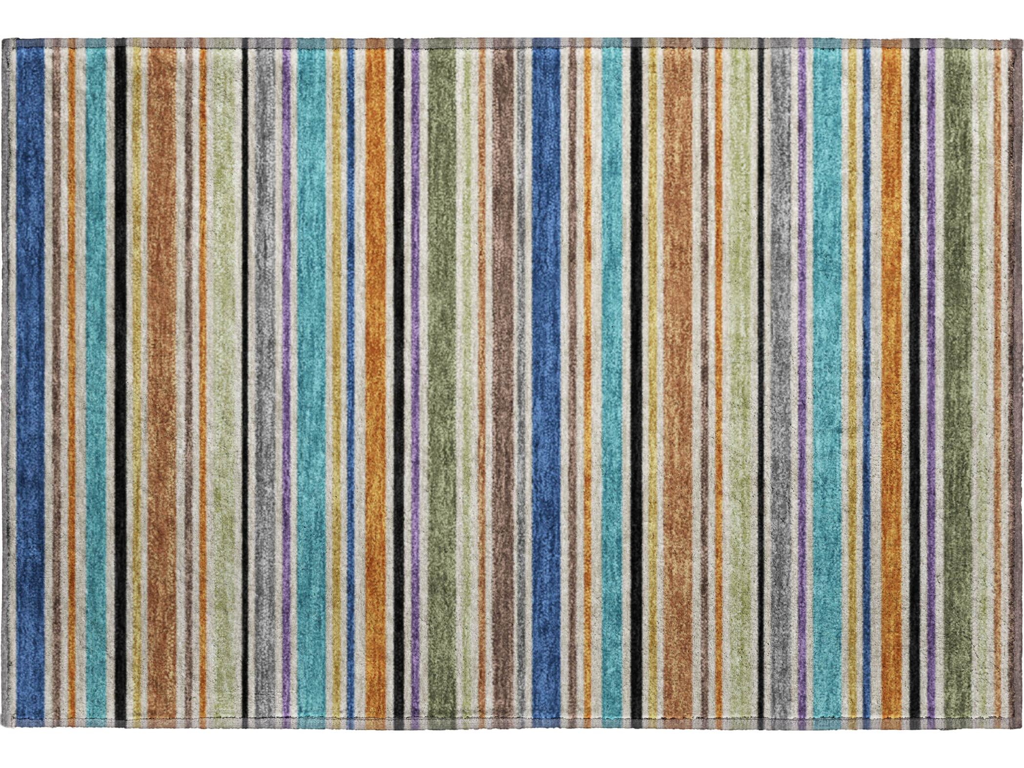Dalyn Soft Essentials Striped Runner Area Rug