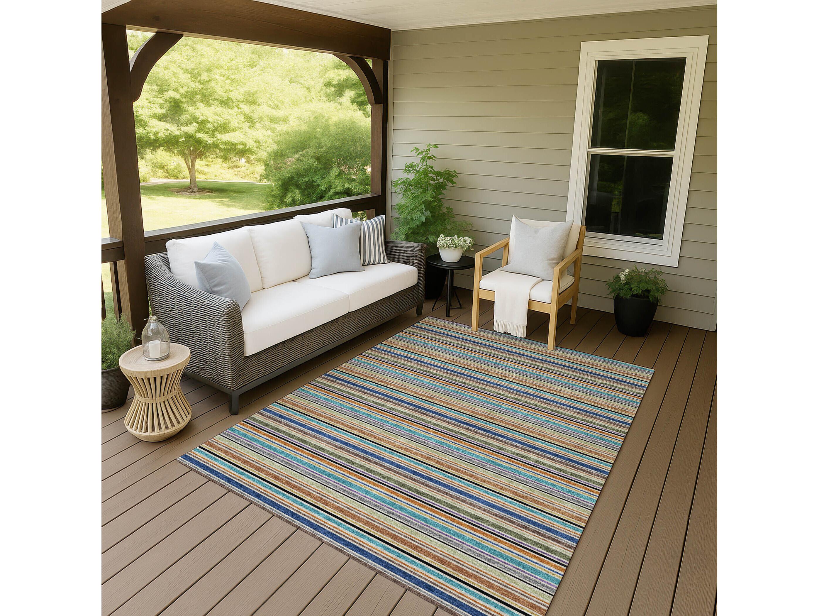Dalyn Soft Essentials Striped Runner Area Rug