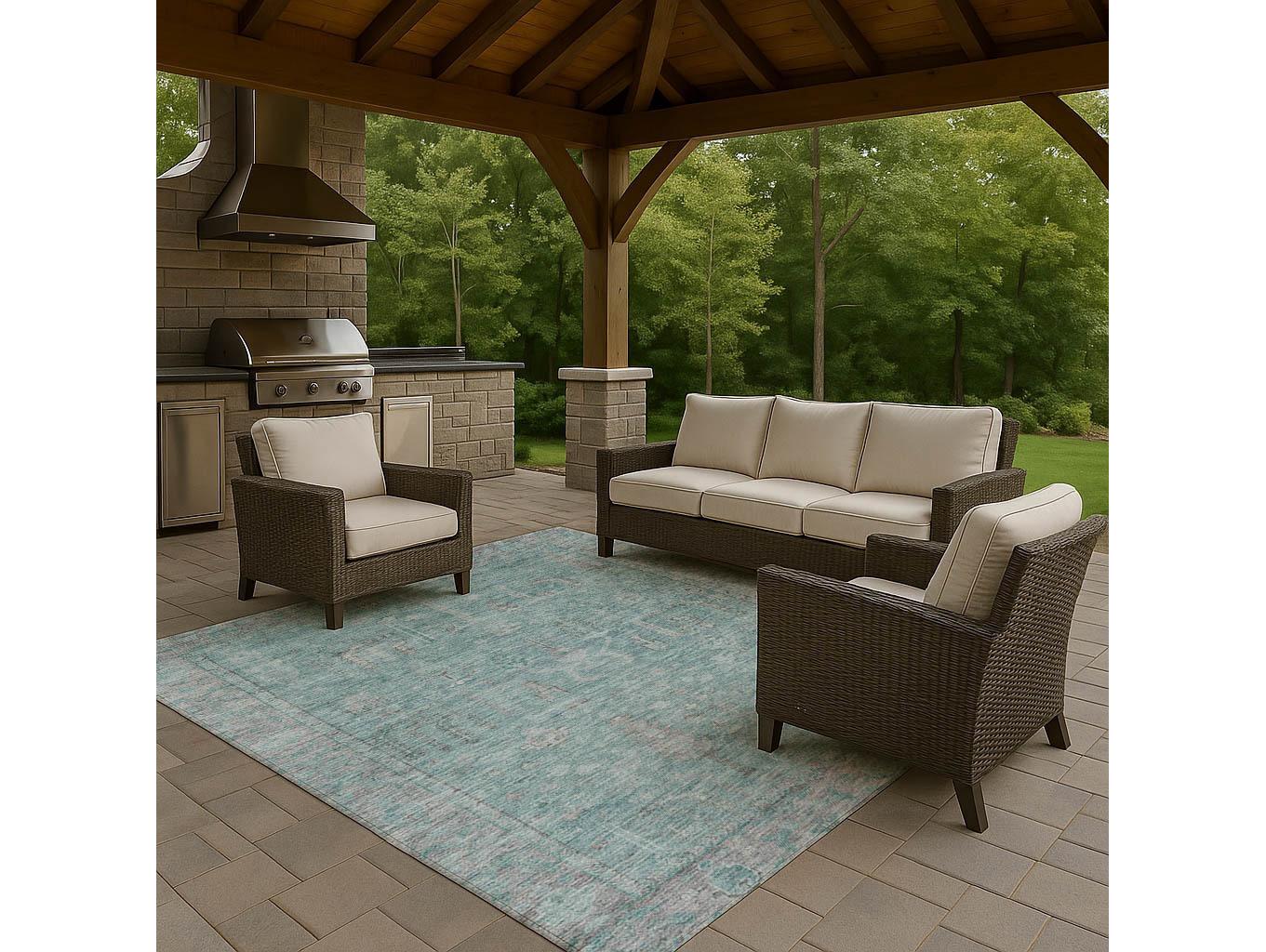 Dalyn Solace Bordered Area Rug