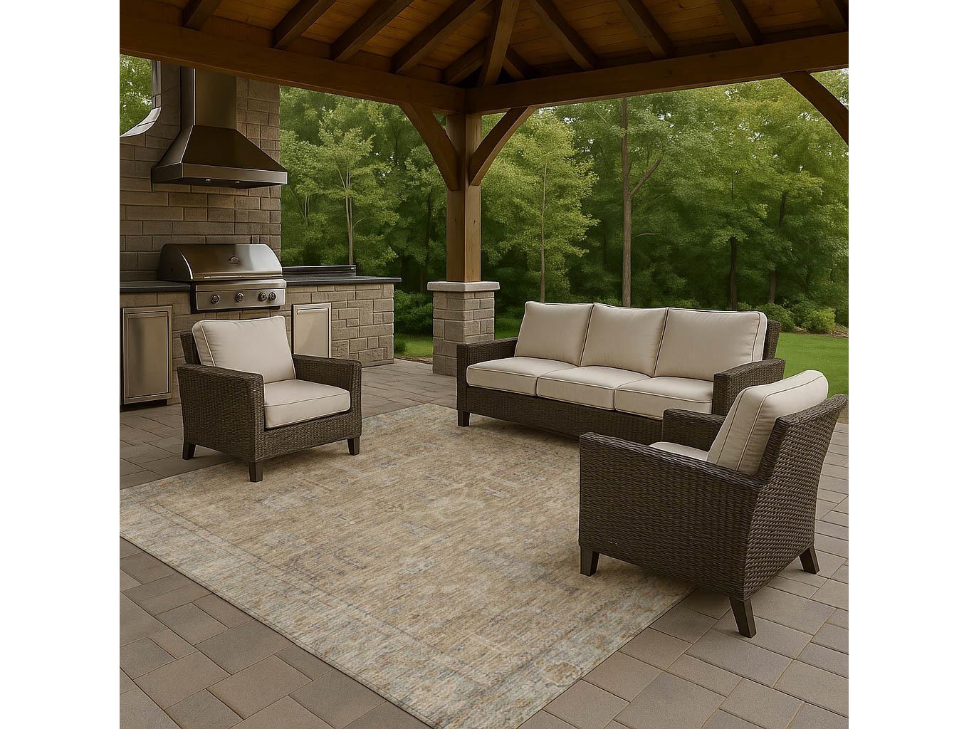 Dalyn Solace Bordered Area Rug