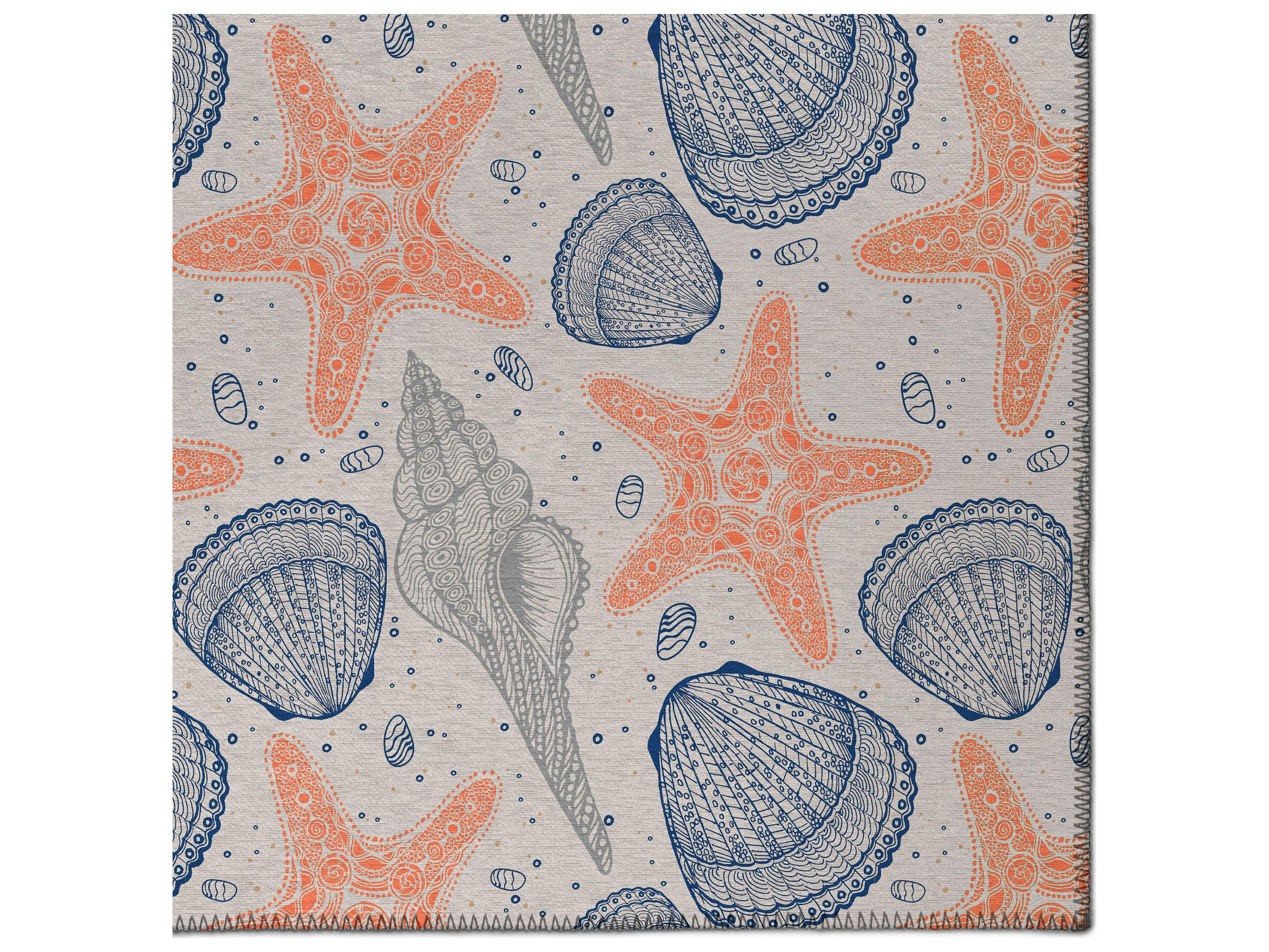 Dalyn Seabreeze Graphic Runner Area Rug