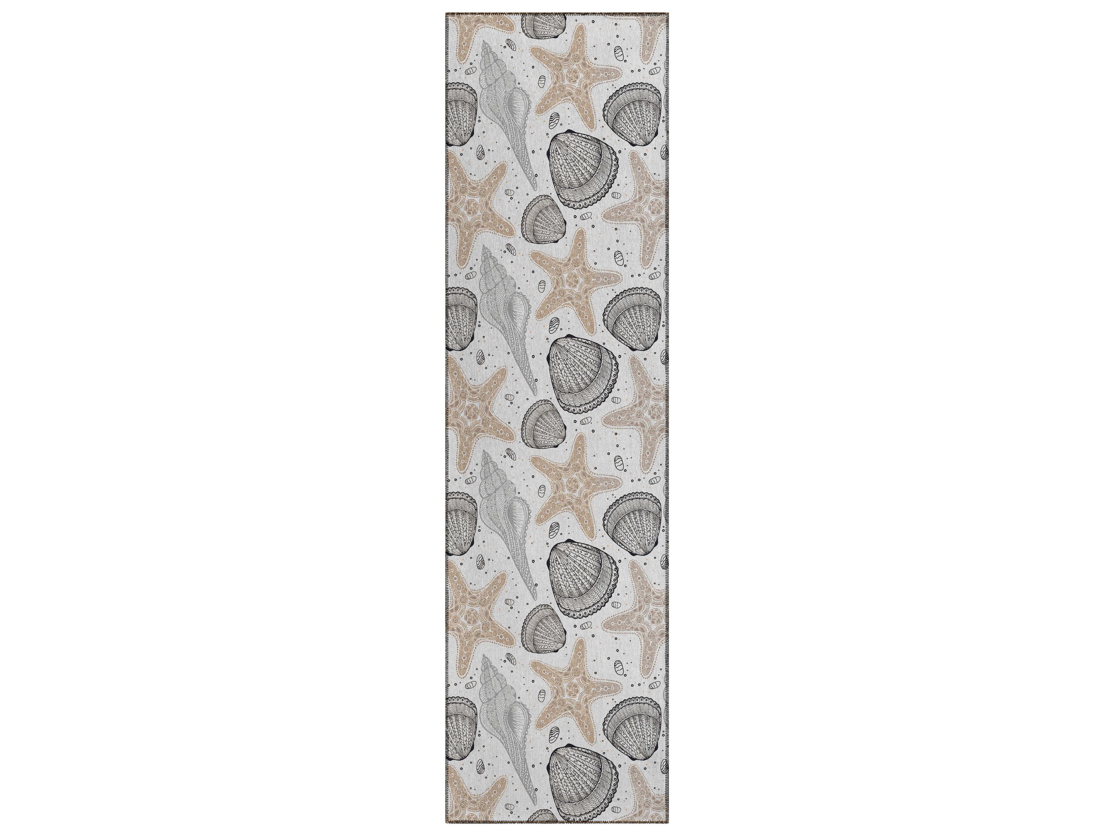 Dalyn Seabreeze Graphic Runner Area Rug