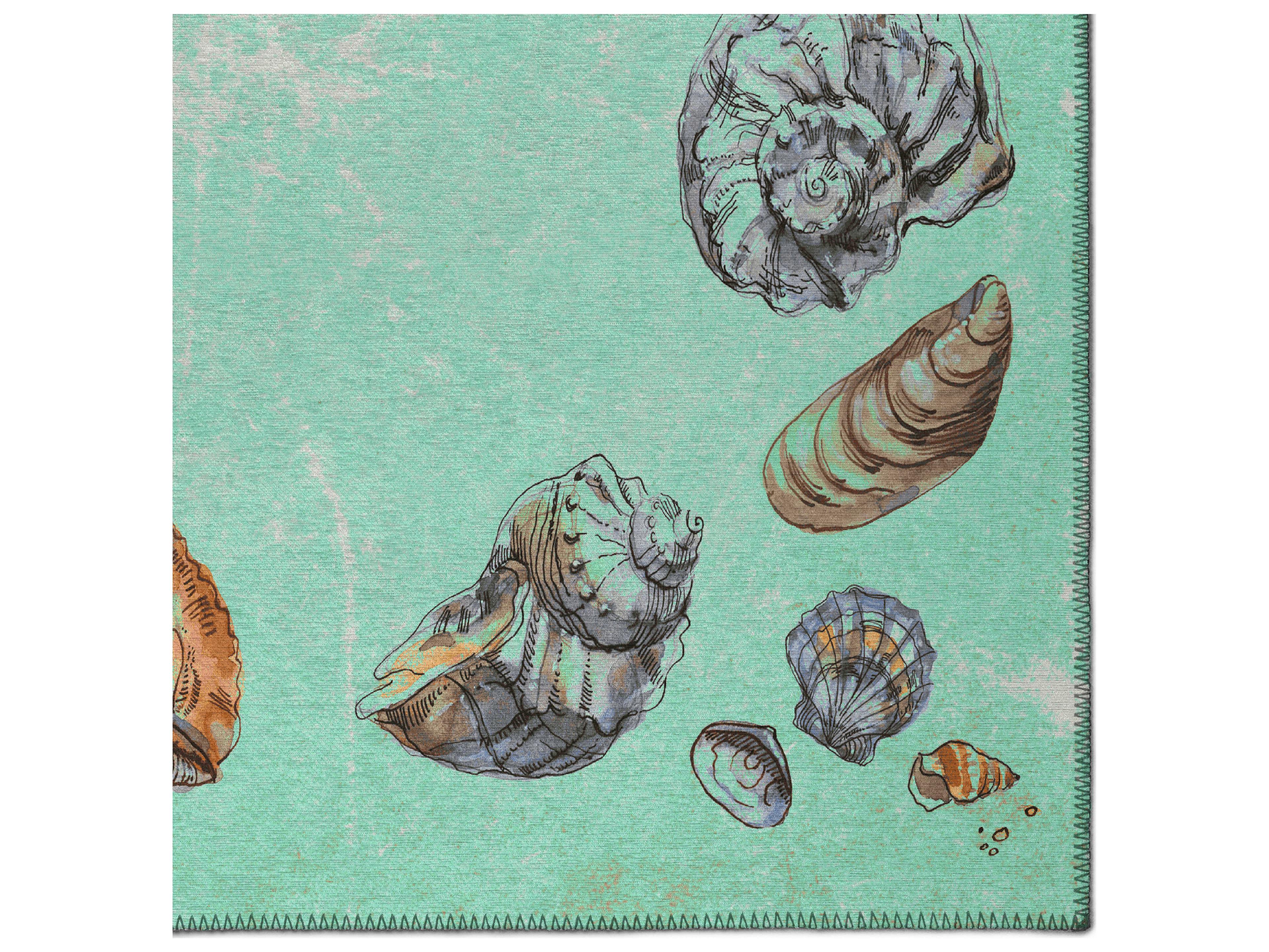 Dalyn Seabreeze Graphic Runner Area Rug