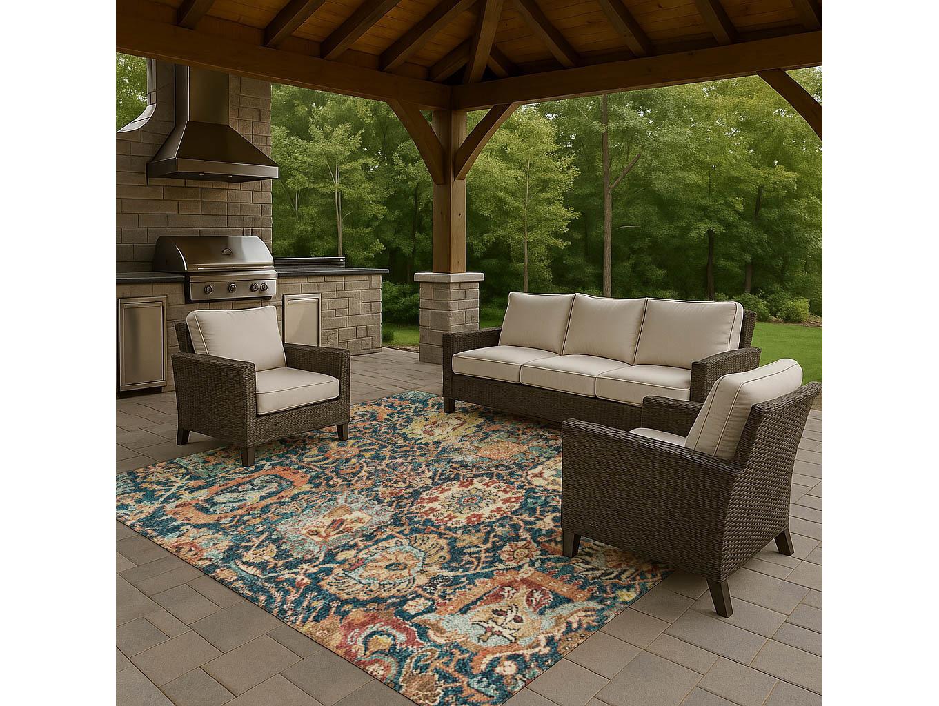Dalyn Tabrook Floral Area Rug