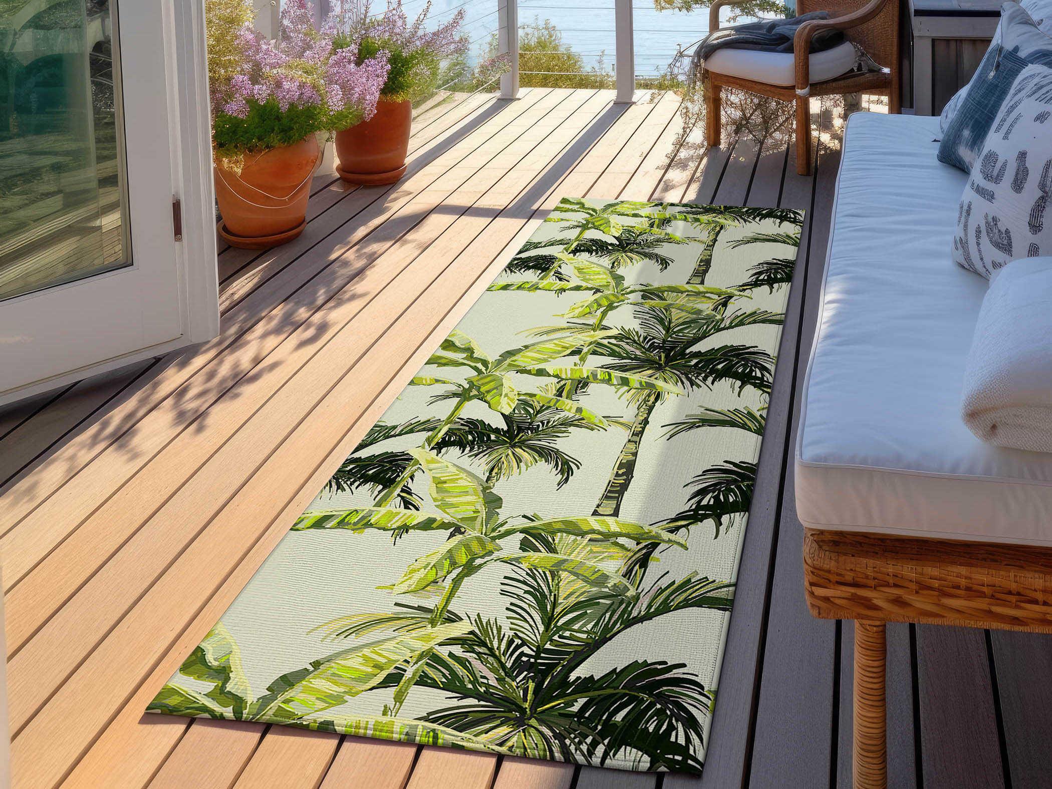 Dalyn Tropics Graphic Runner Area Rug