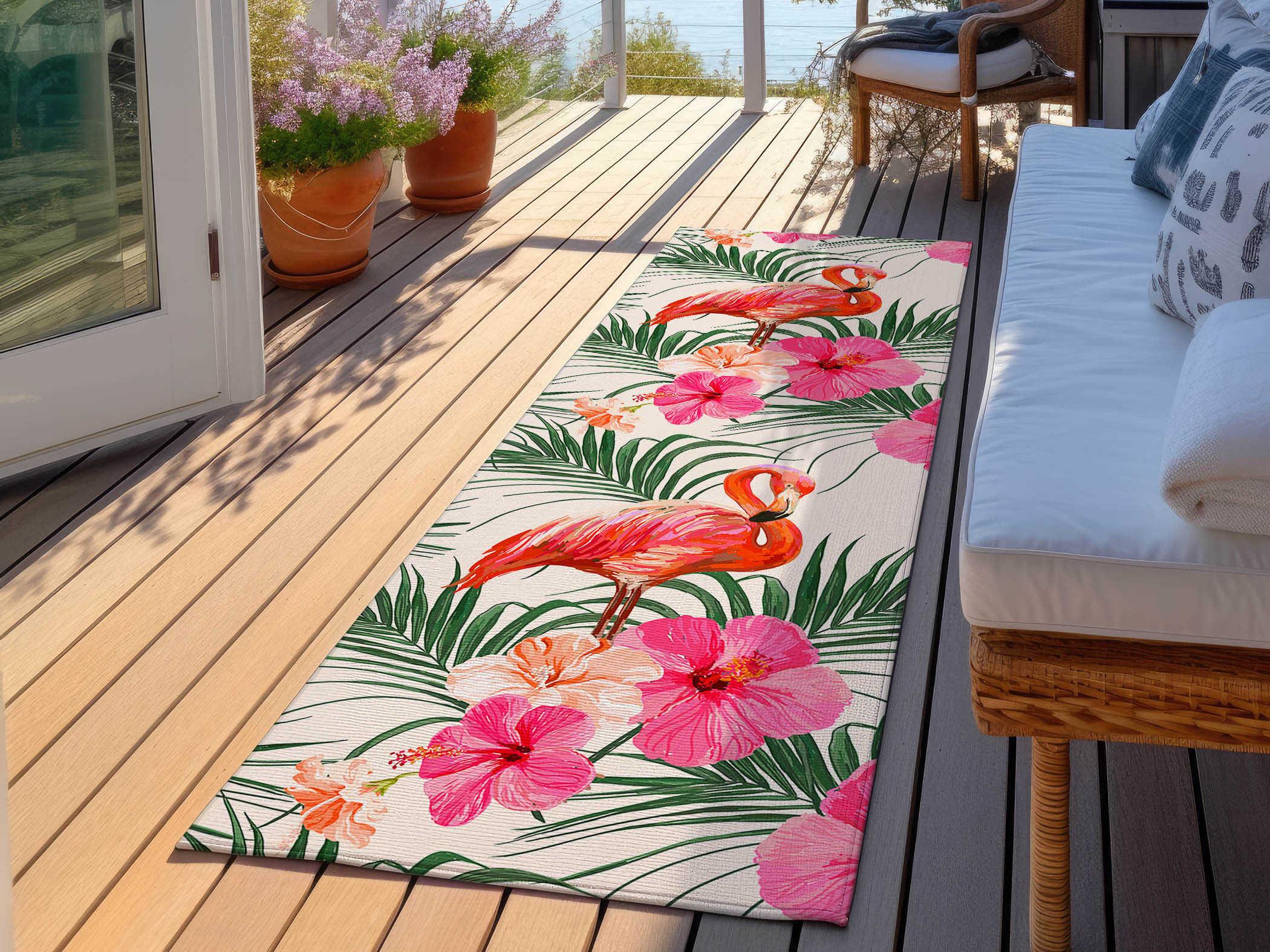 Dalyn Tropics Graphic Runner Area Rug