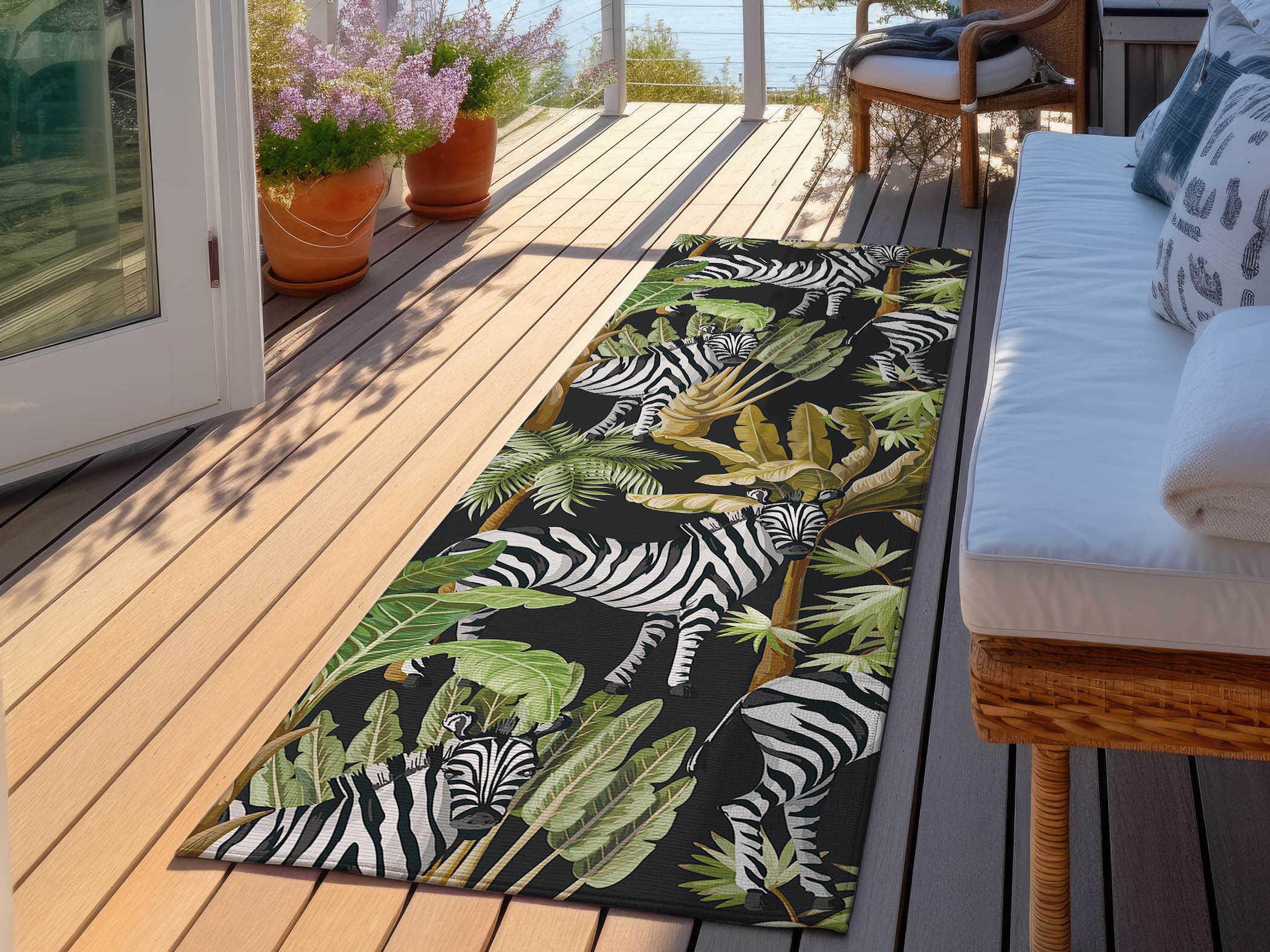 Dalyn Tropics Graphic Runner Area Rug