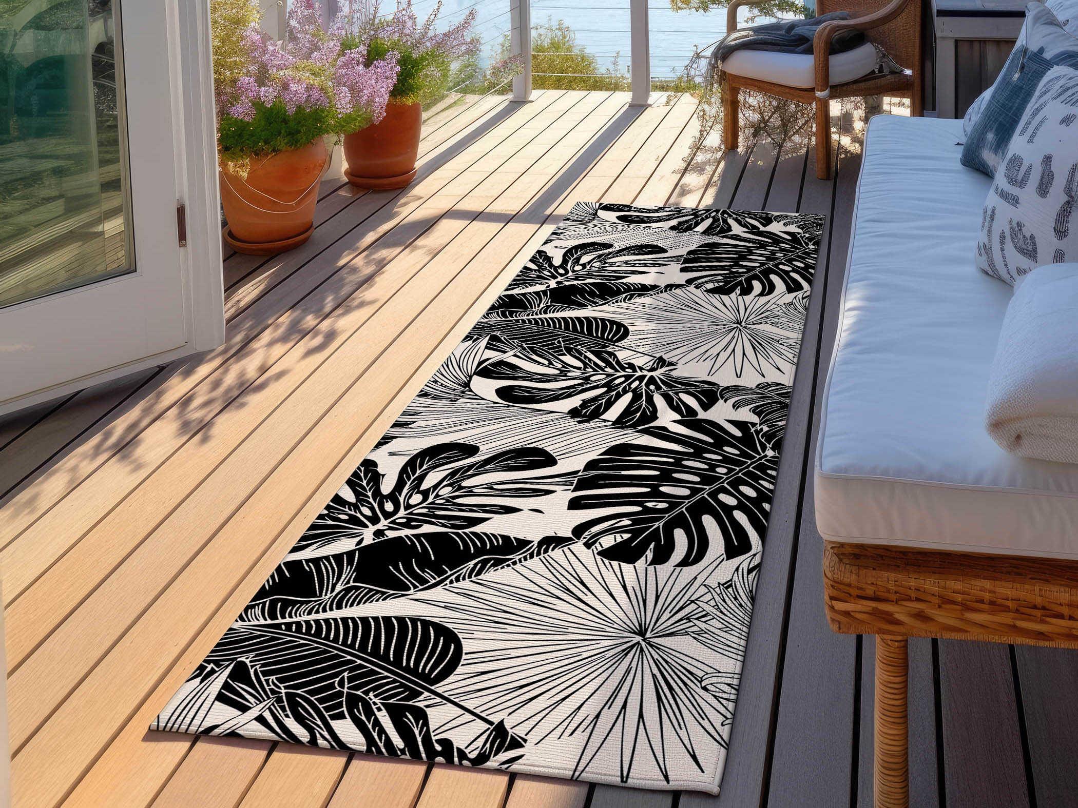 Dalyn Tropics Graphic Runner Area Rug