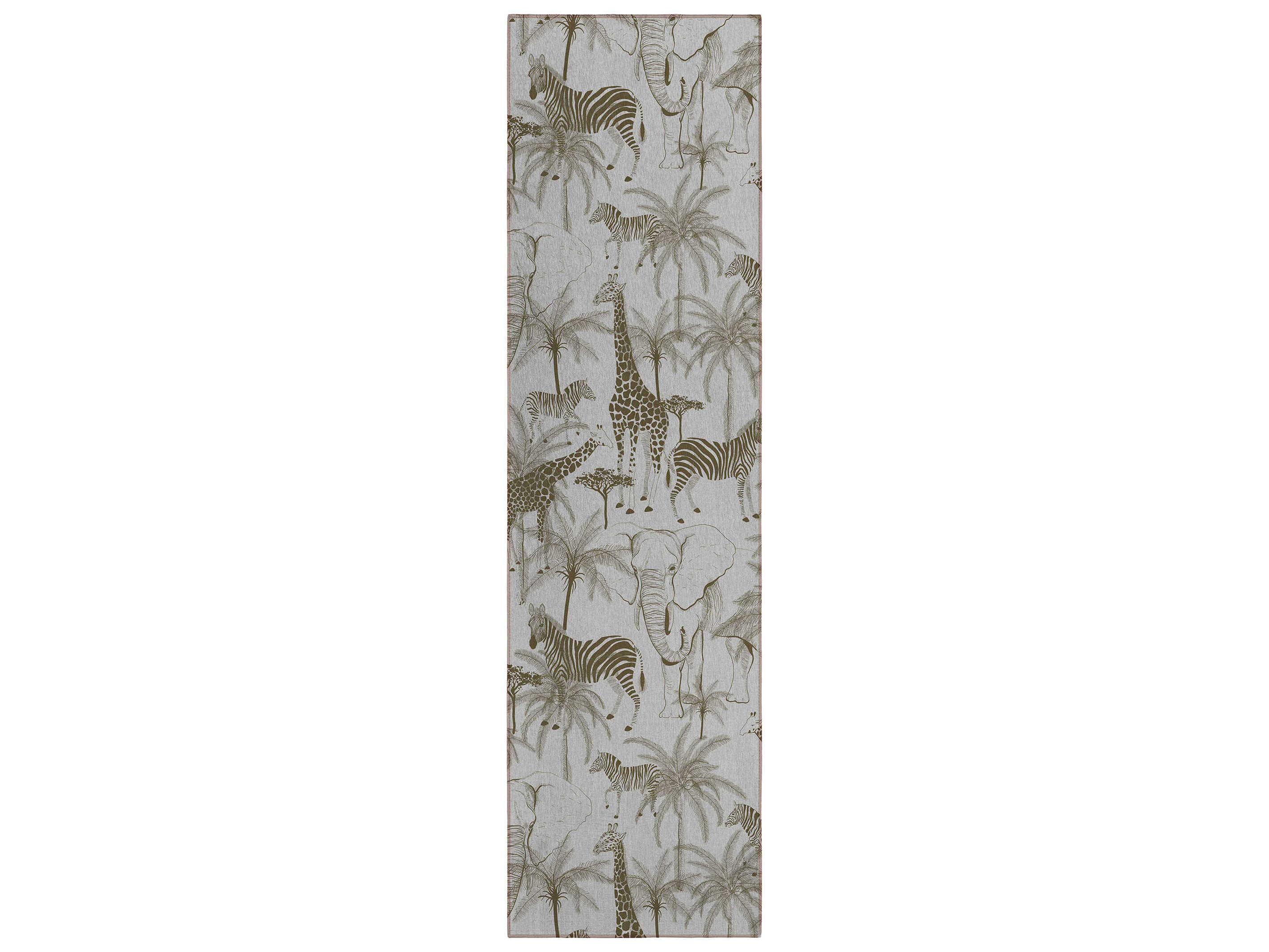 Dalyn Tropics Graphic Runner Area Rug
