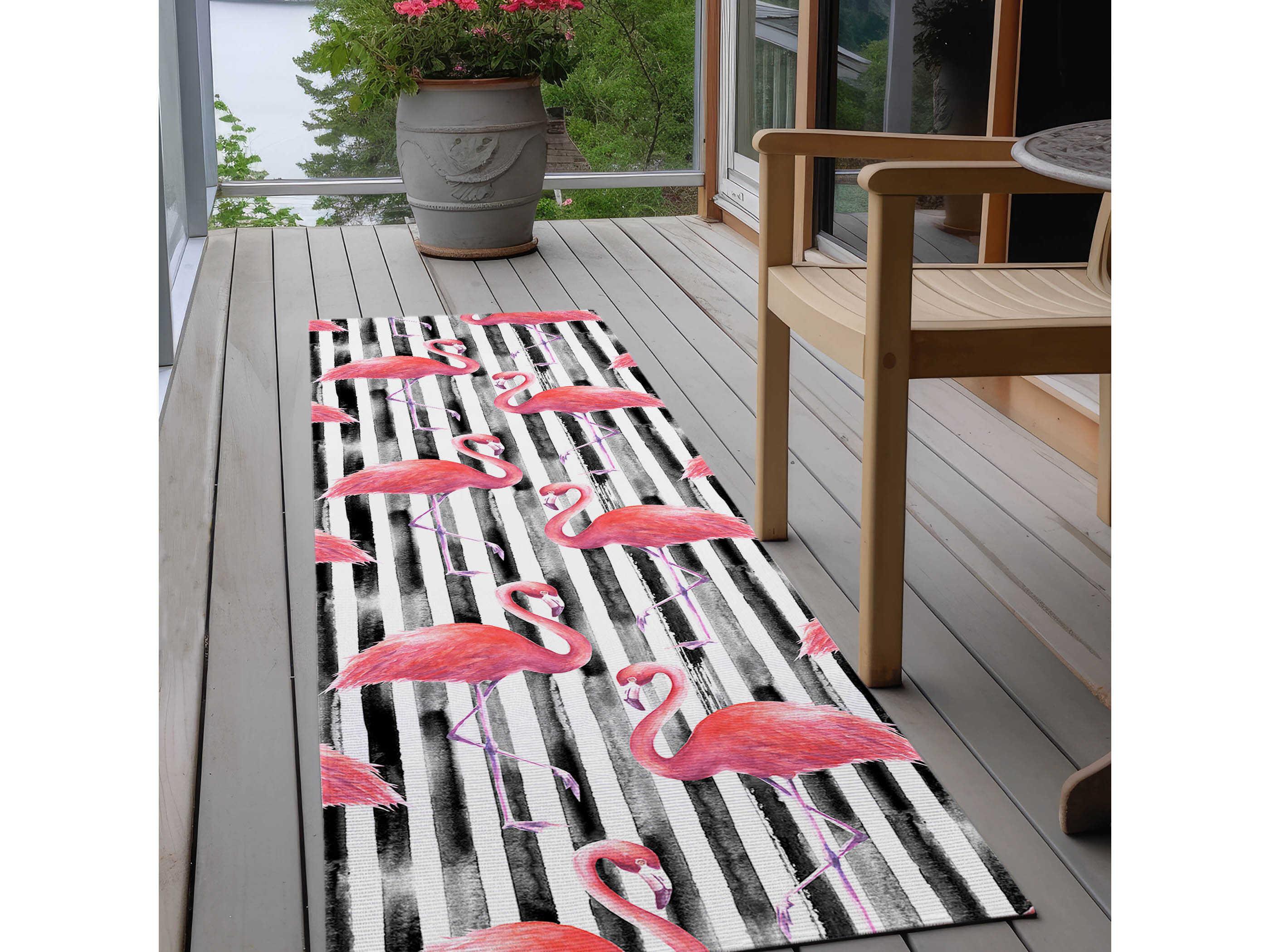 Dalyn Tropics Graphic Runner Area Rug