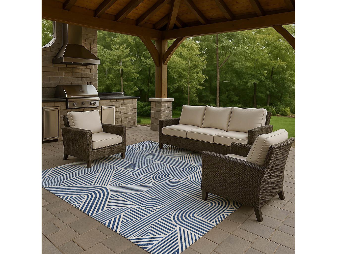 Dalyn The Reserve Geometric Area Rug