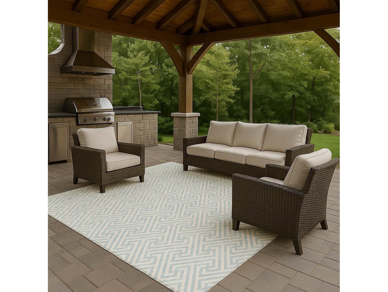 Dalyn The Reserve Geometric Area Rug