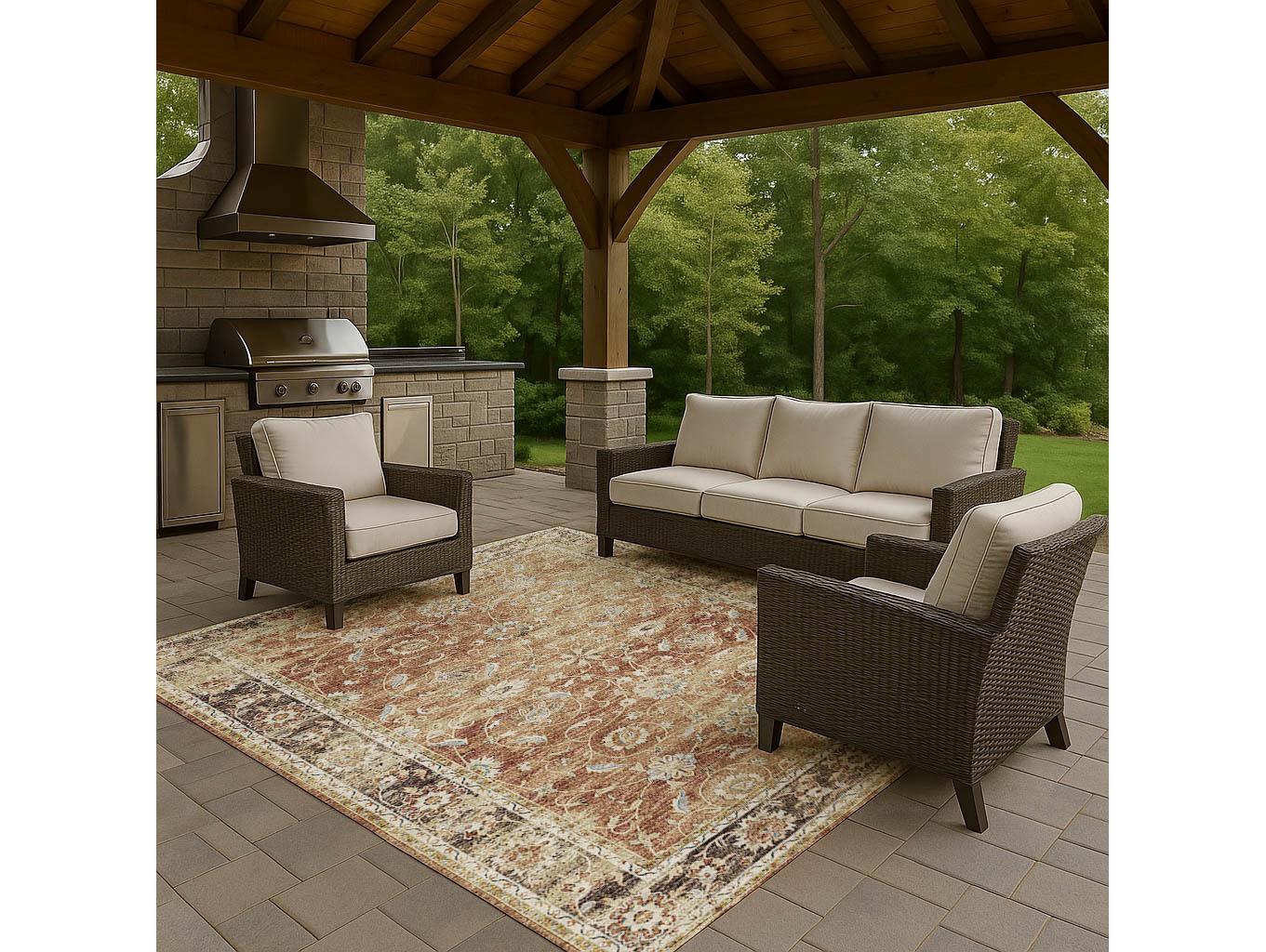 Dalyn Tuscany Bordered Area Rug
