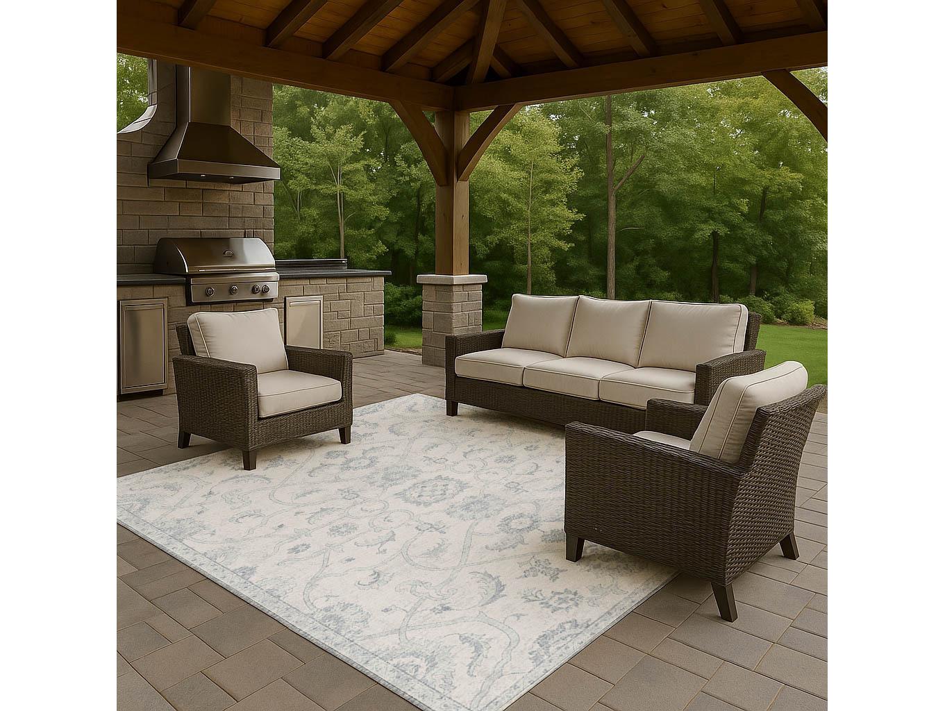 Dalyn Tuscany Floral Area Rug