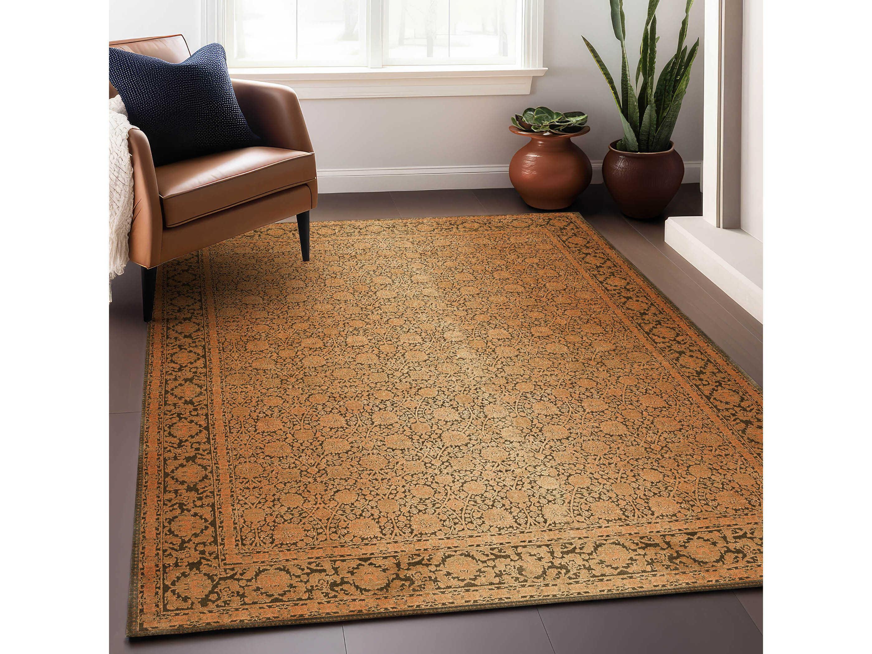 Dalyn Vizcia Bordered Runner Area Rug