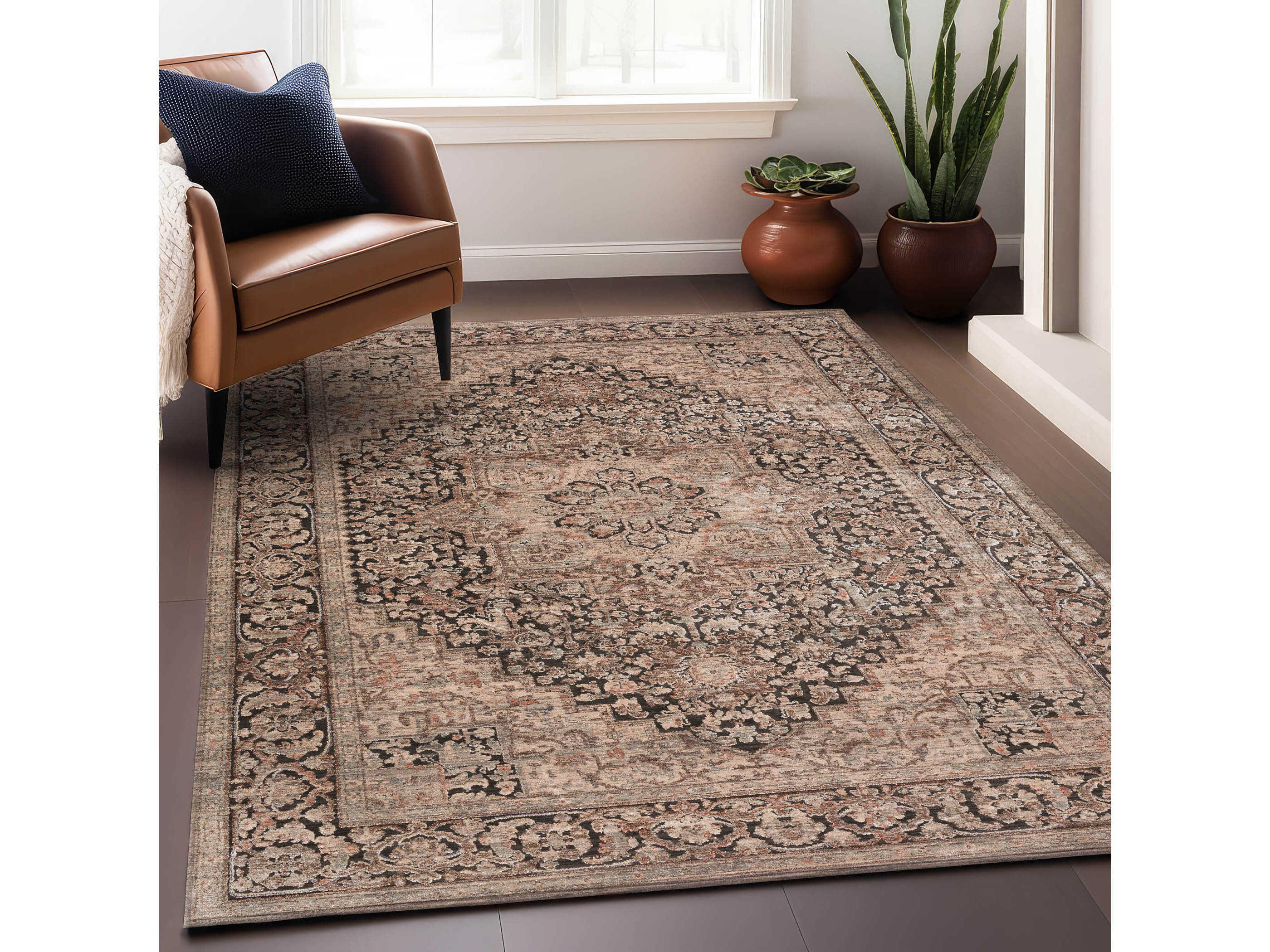Dalyn Vizcia Bordered Runner Area Rug