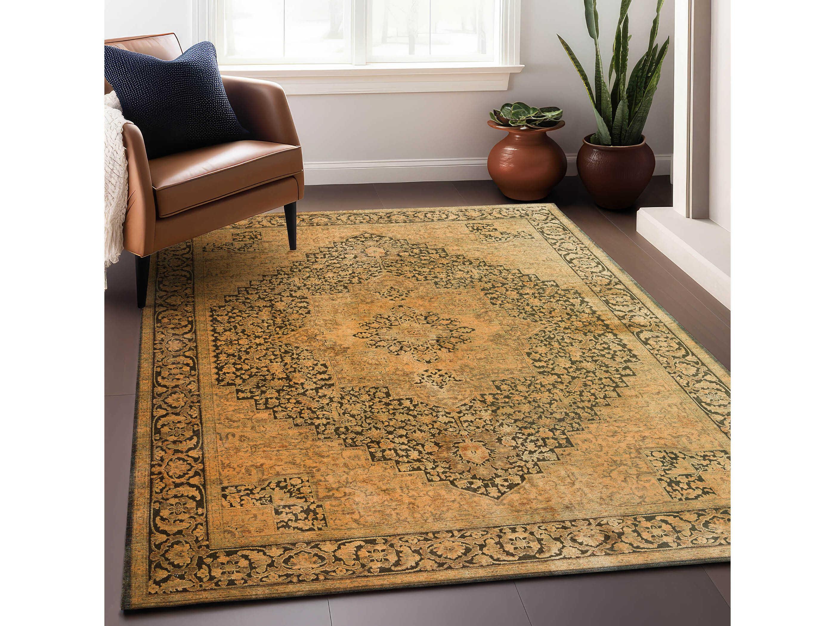 Dalyn Vizcia Bordered Runner Area Rug