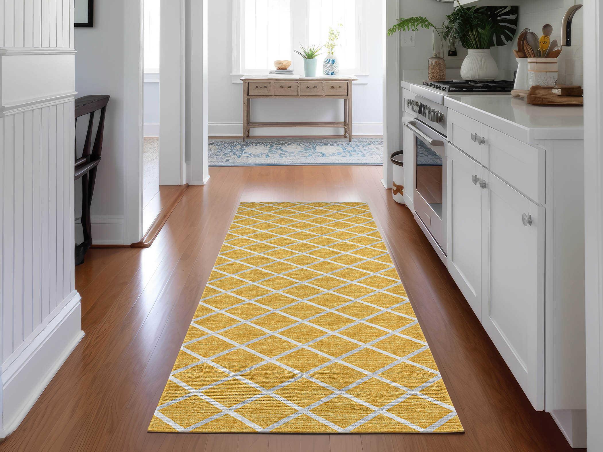 Dalyn York Geometric Runner Area Rug