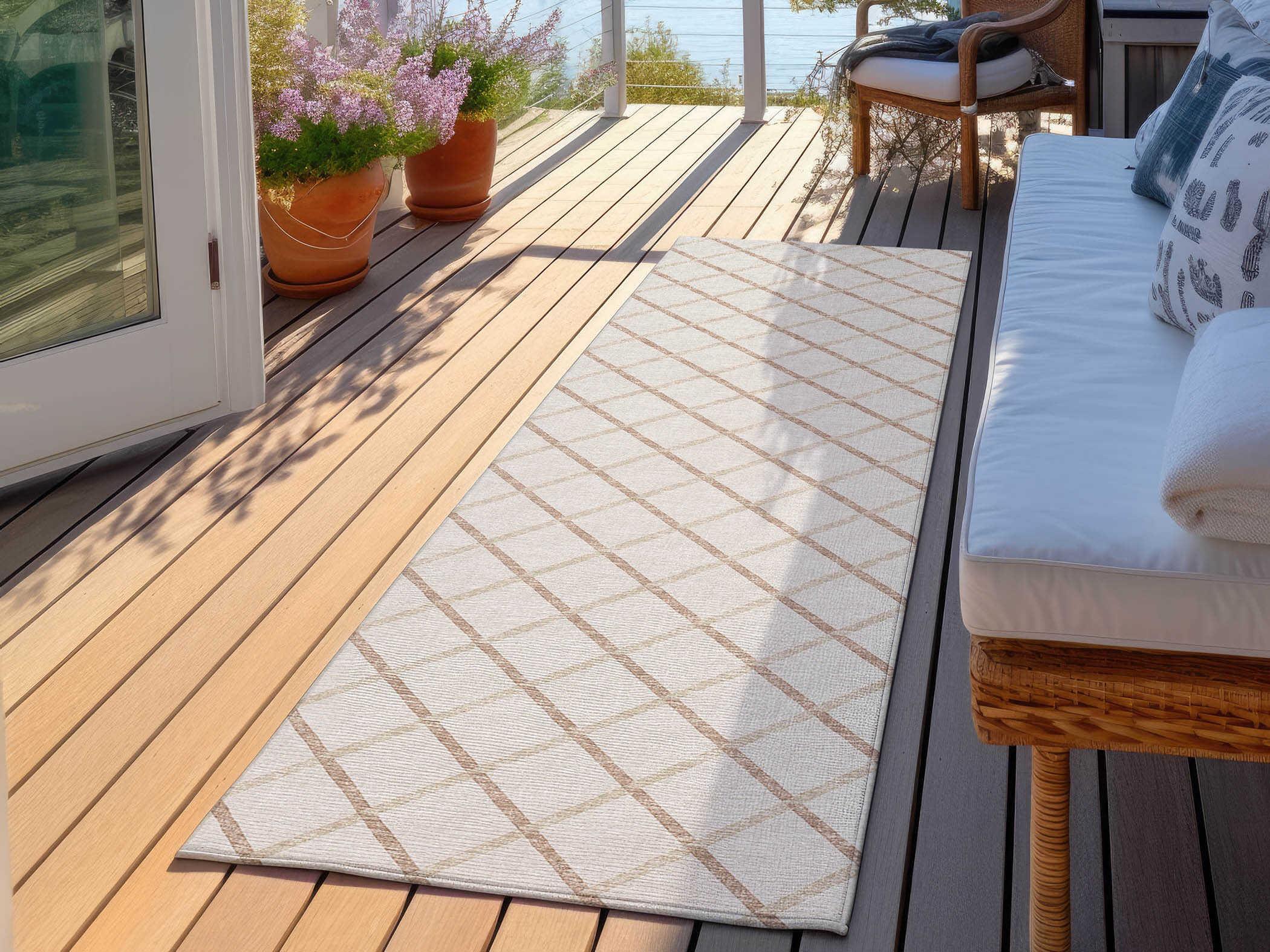 Dalyn York Geometric Runner Area Rug