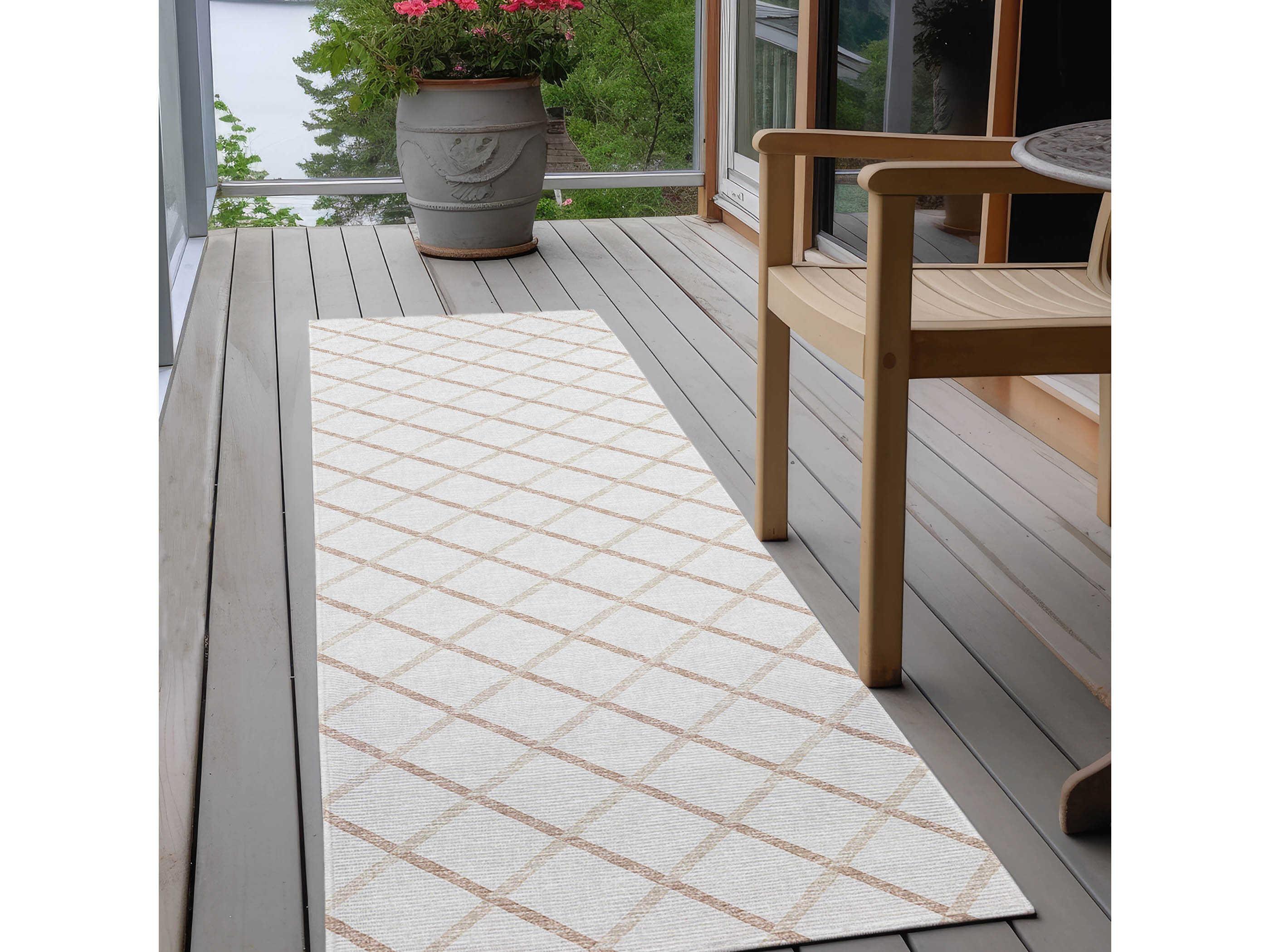 Dalyn York Geometric Runner Area Rug