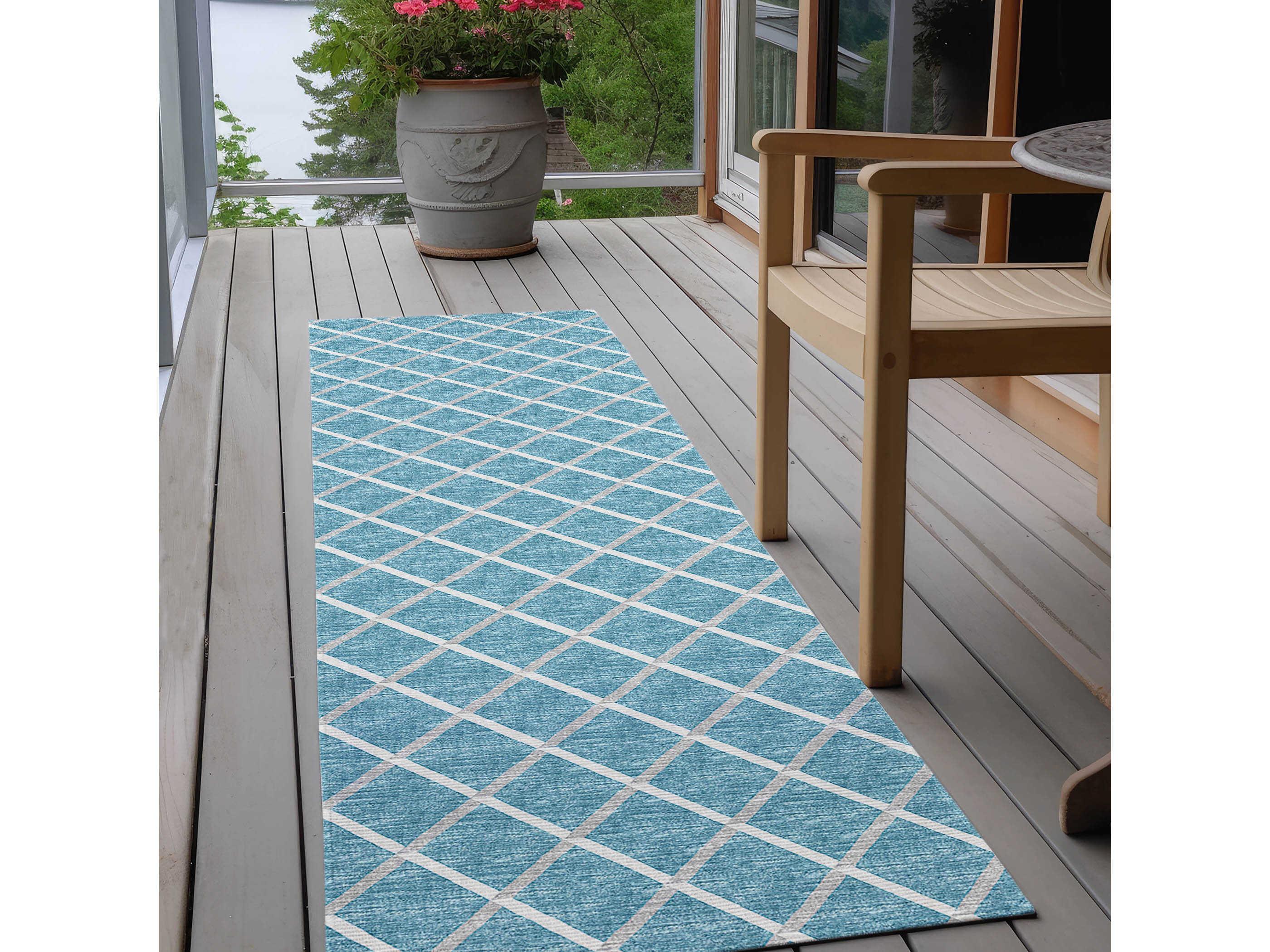 Dalyn York Geometric Runner Area Rug