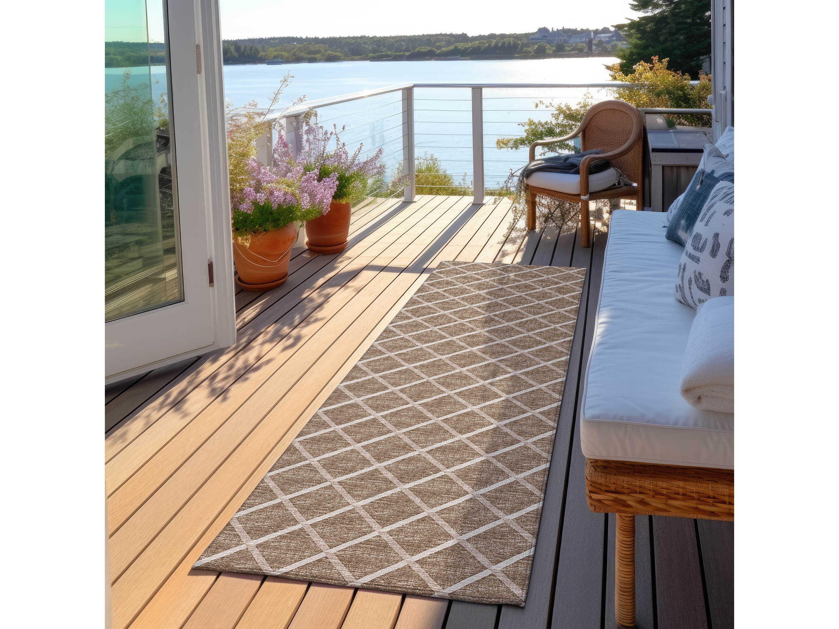 Dalyn York Geometric Runner Area Rug