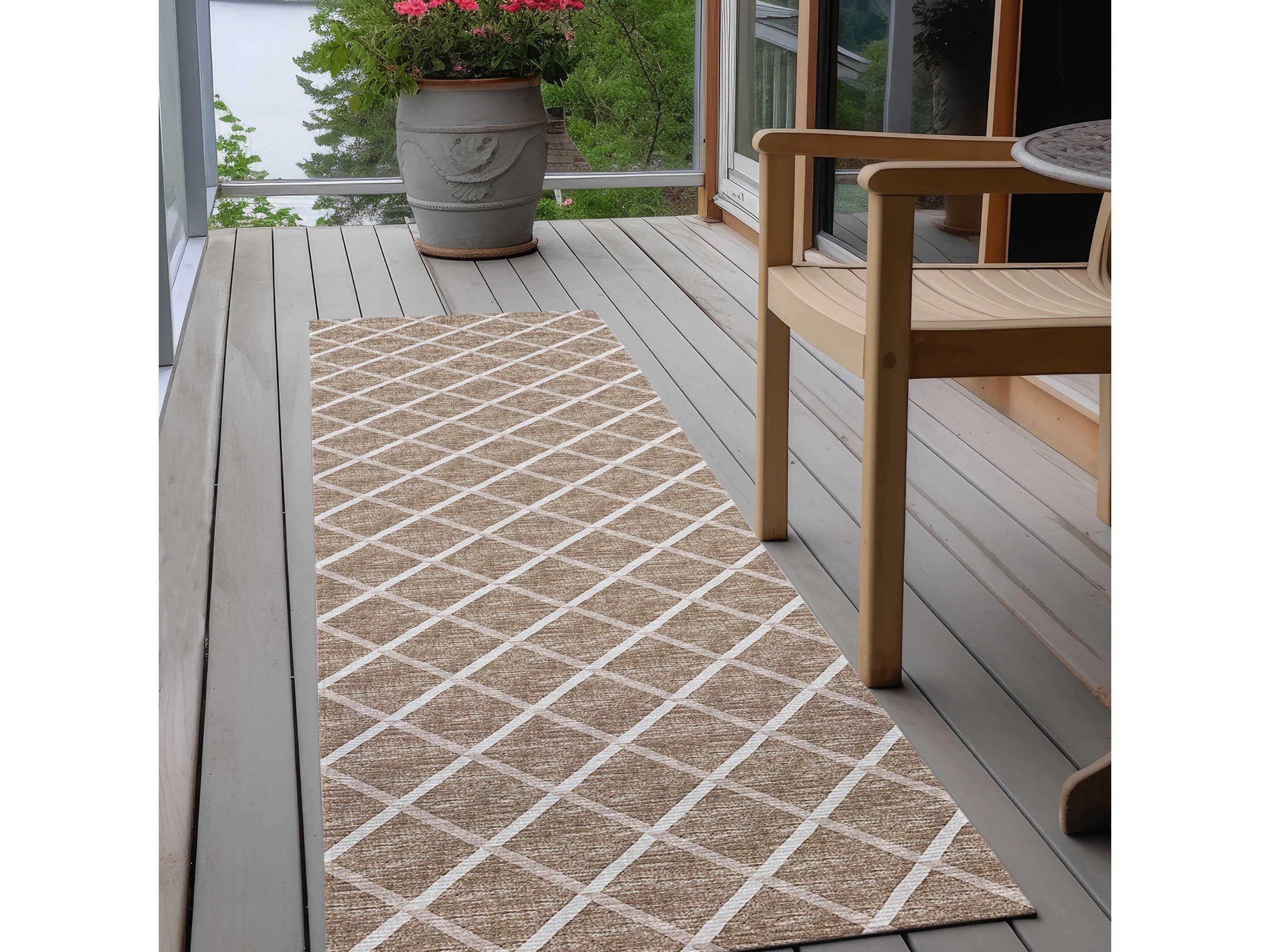 Dalyn York Geometric Runner Area Rug