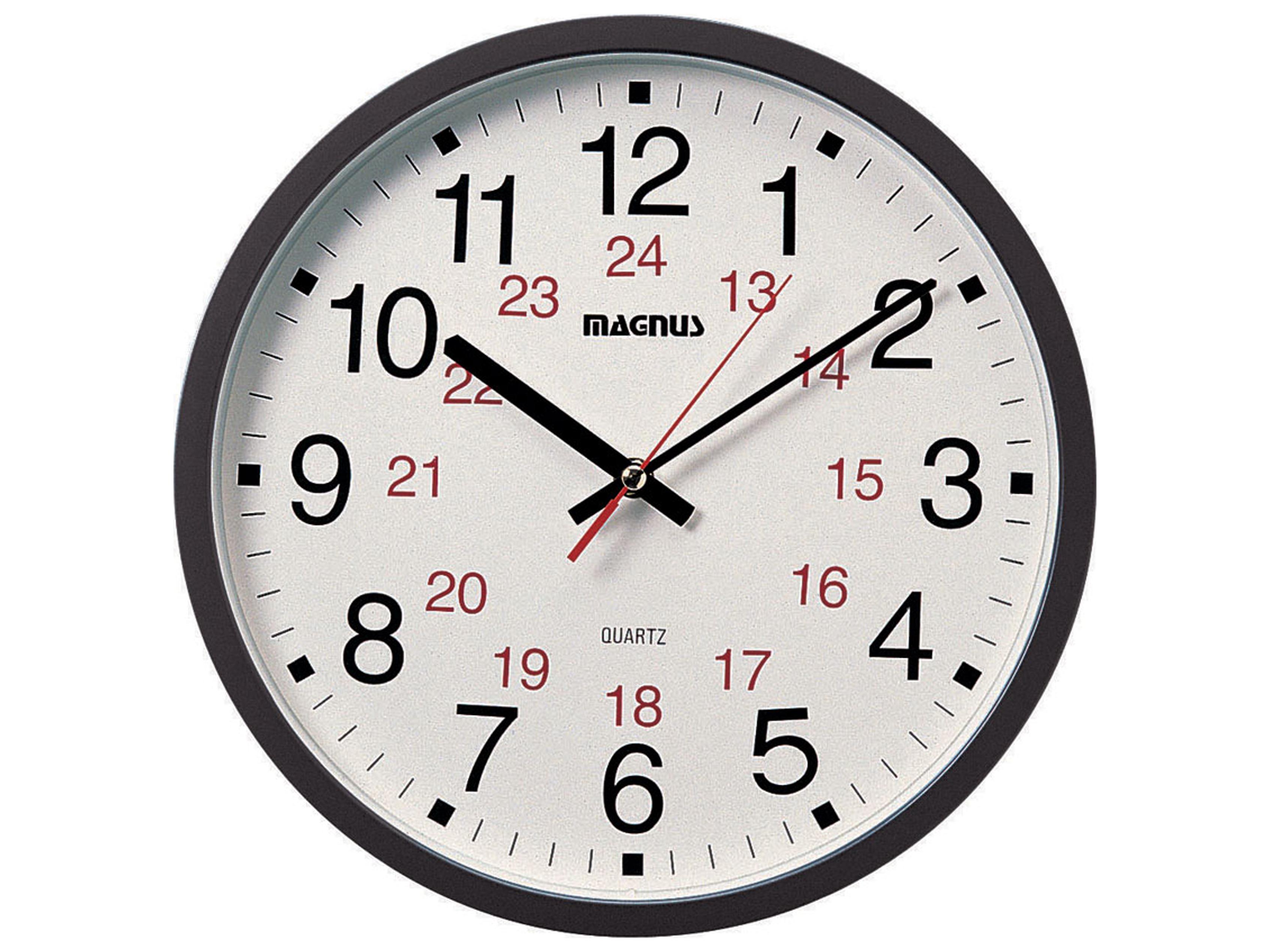 Dainolite Black Wall Clock