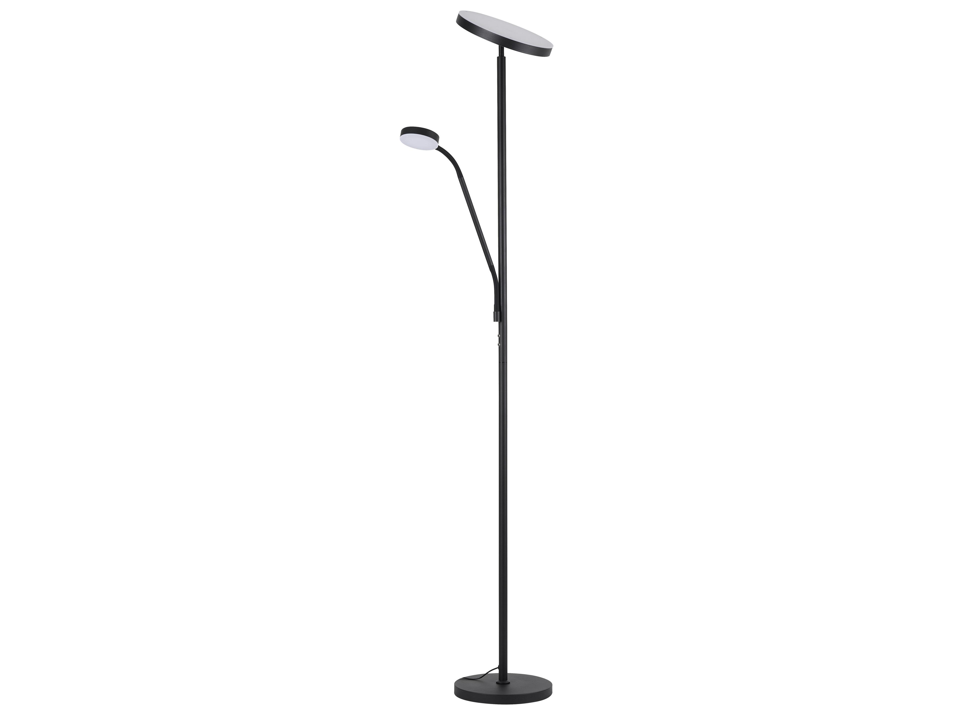 Dainolite Mother And Son Sandy Black Floor Lamp