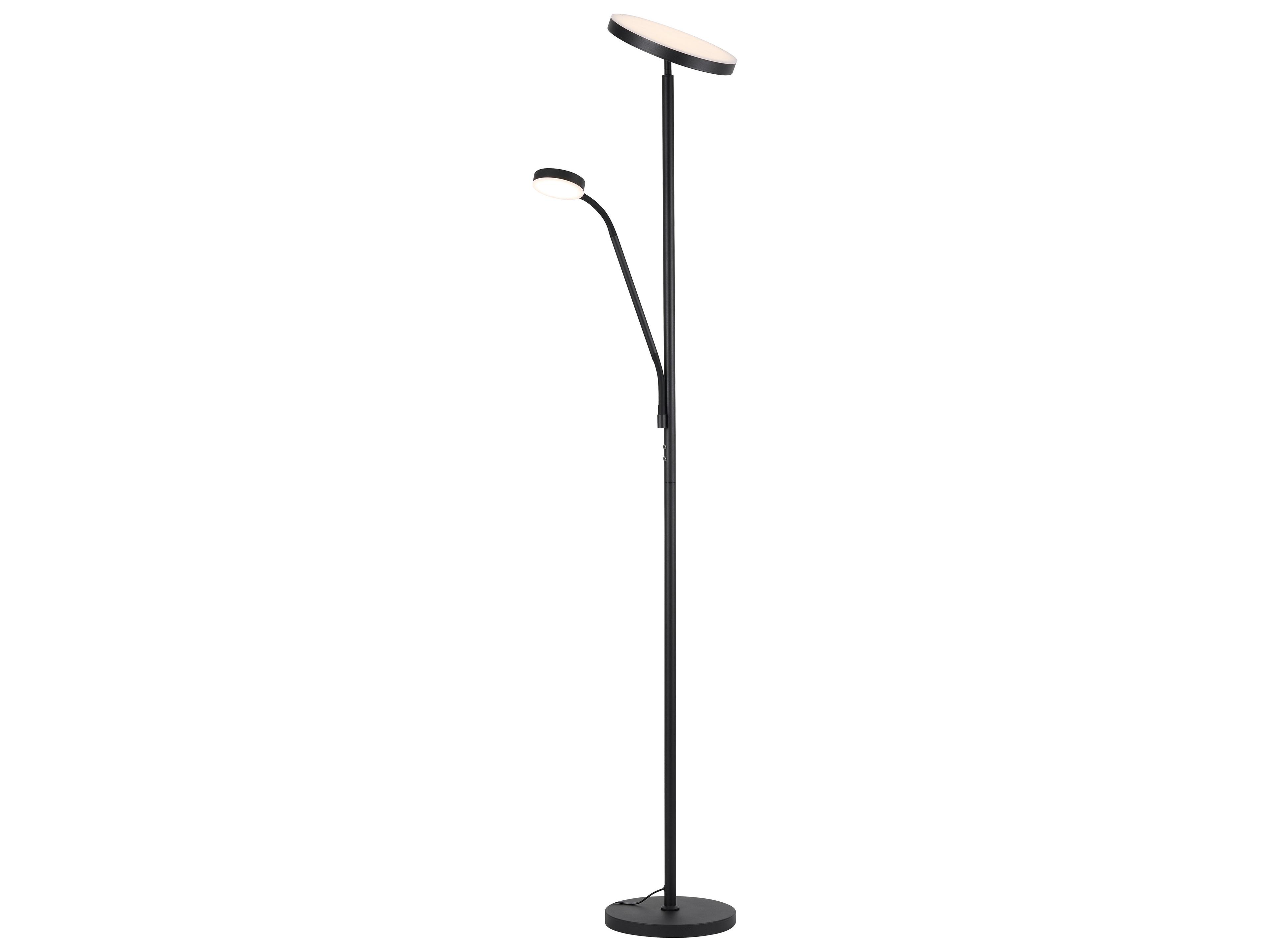 Dainolite Mother And Son Sandy Black Floor Lamp
