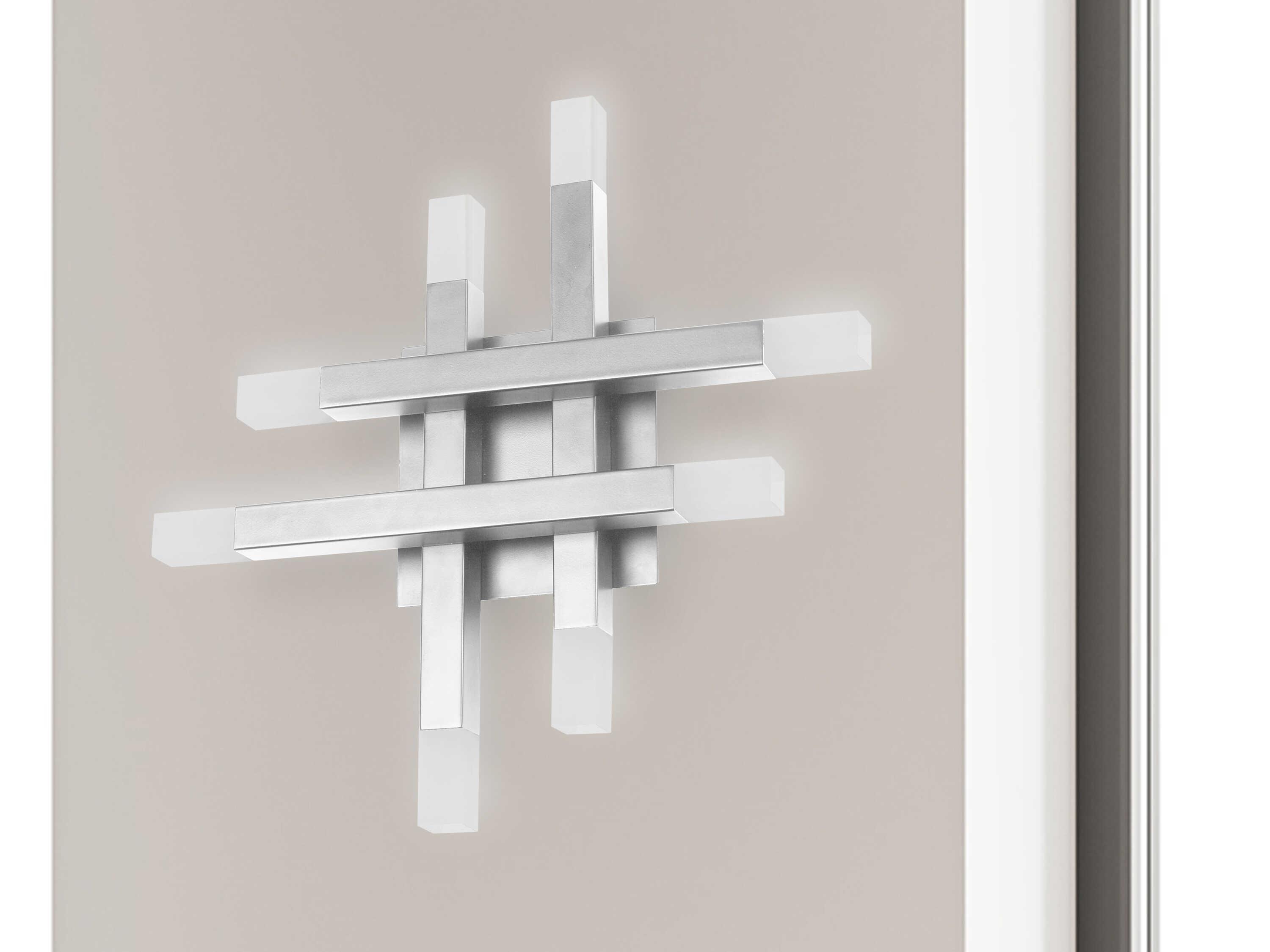 Dainolite Acasia 8-Light Polished Chrome Wall Sconce