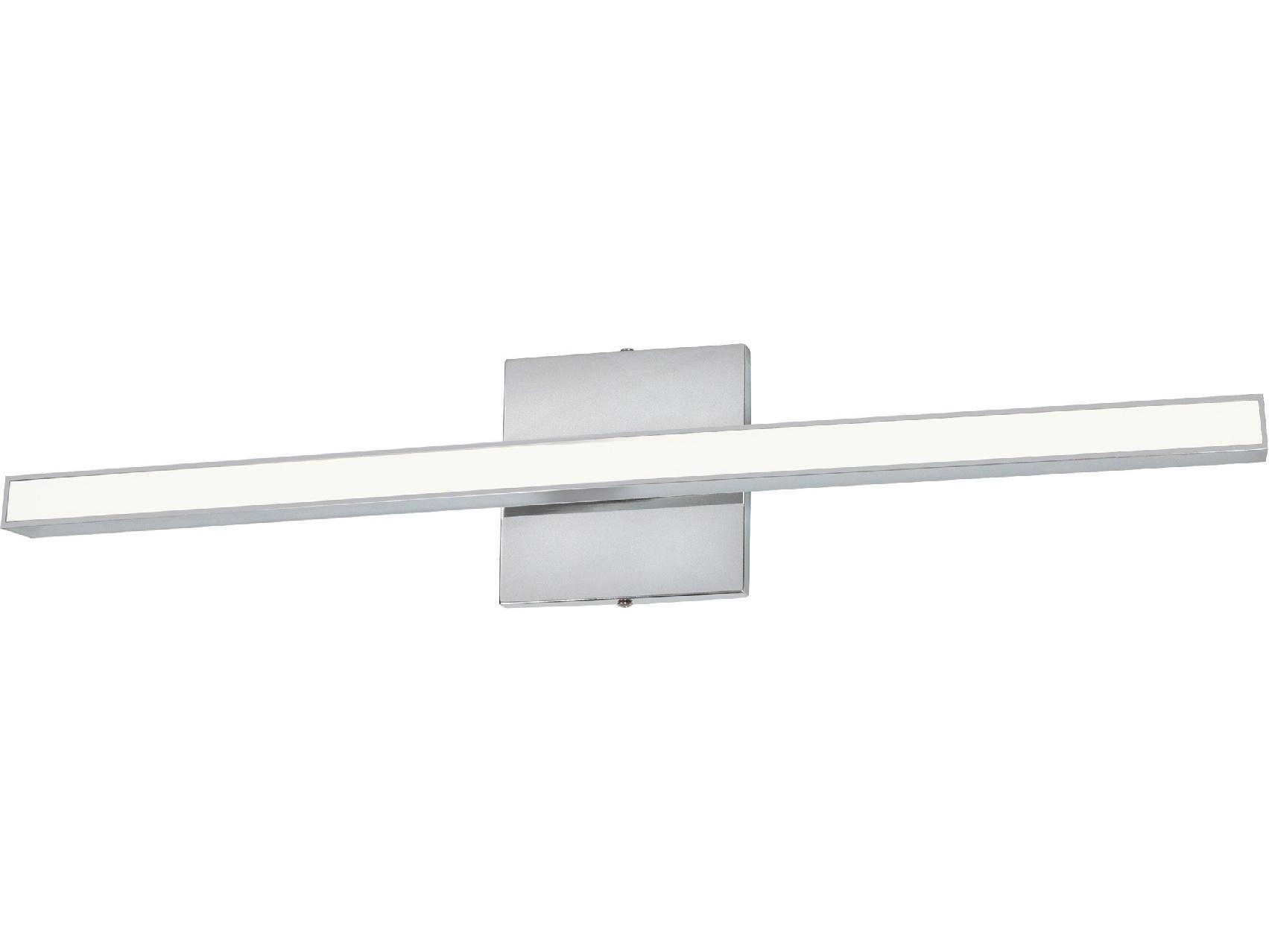 Dainolite Alexander 1-Light Polished Chrome Vanity Light