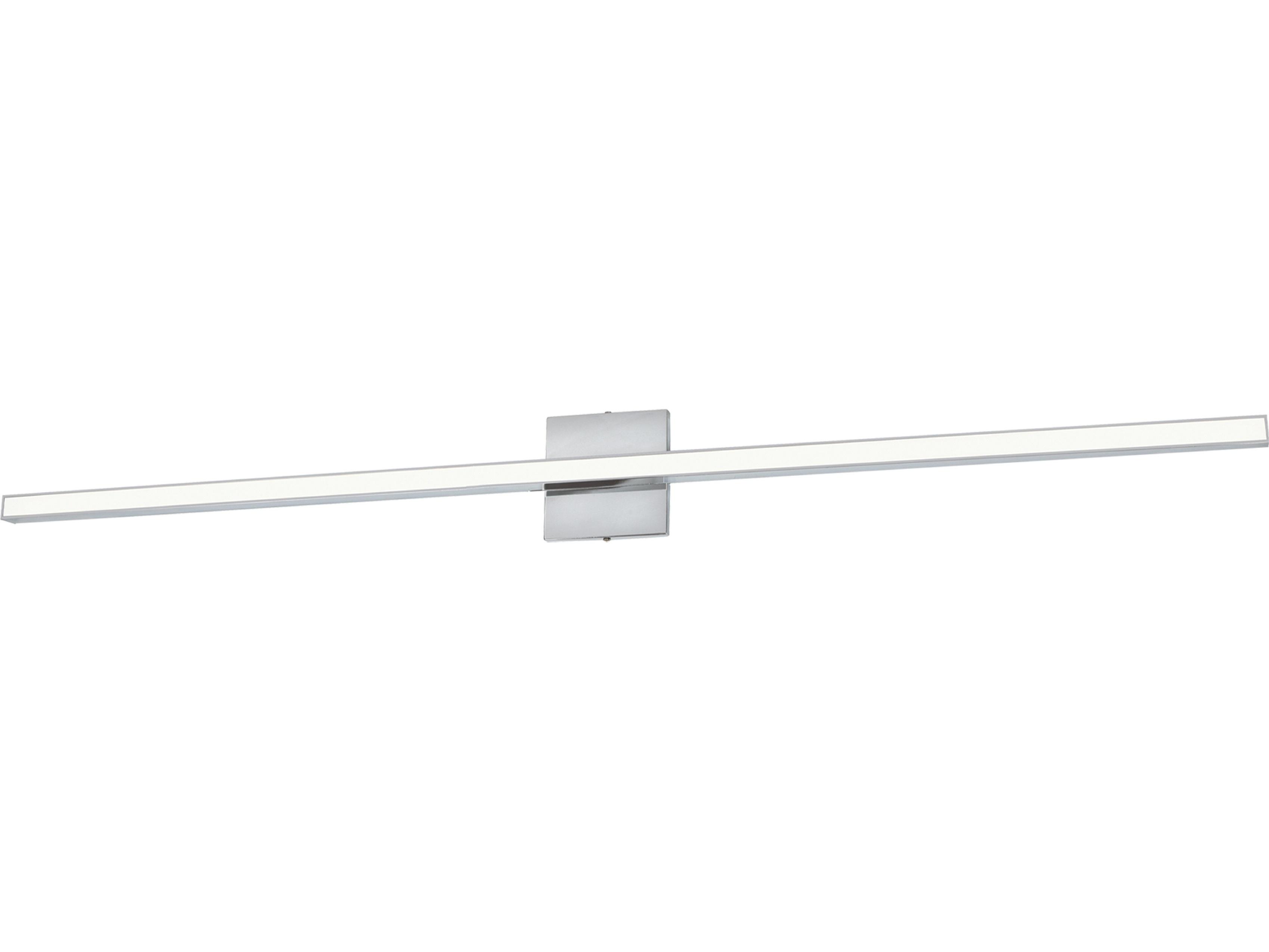Dainolite Alexander 1-Light Polished Chrome Vanity Light