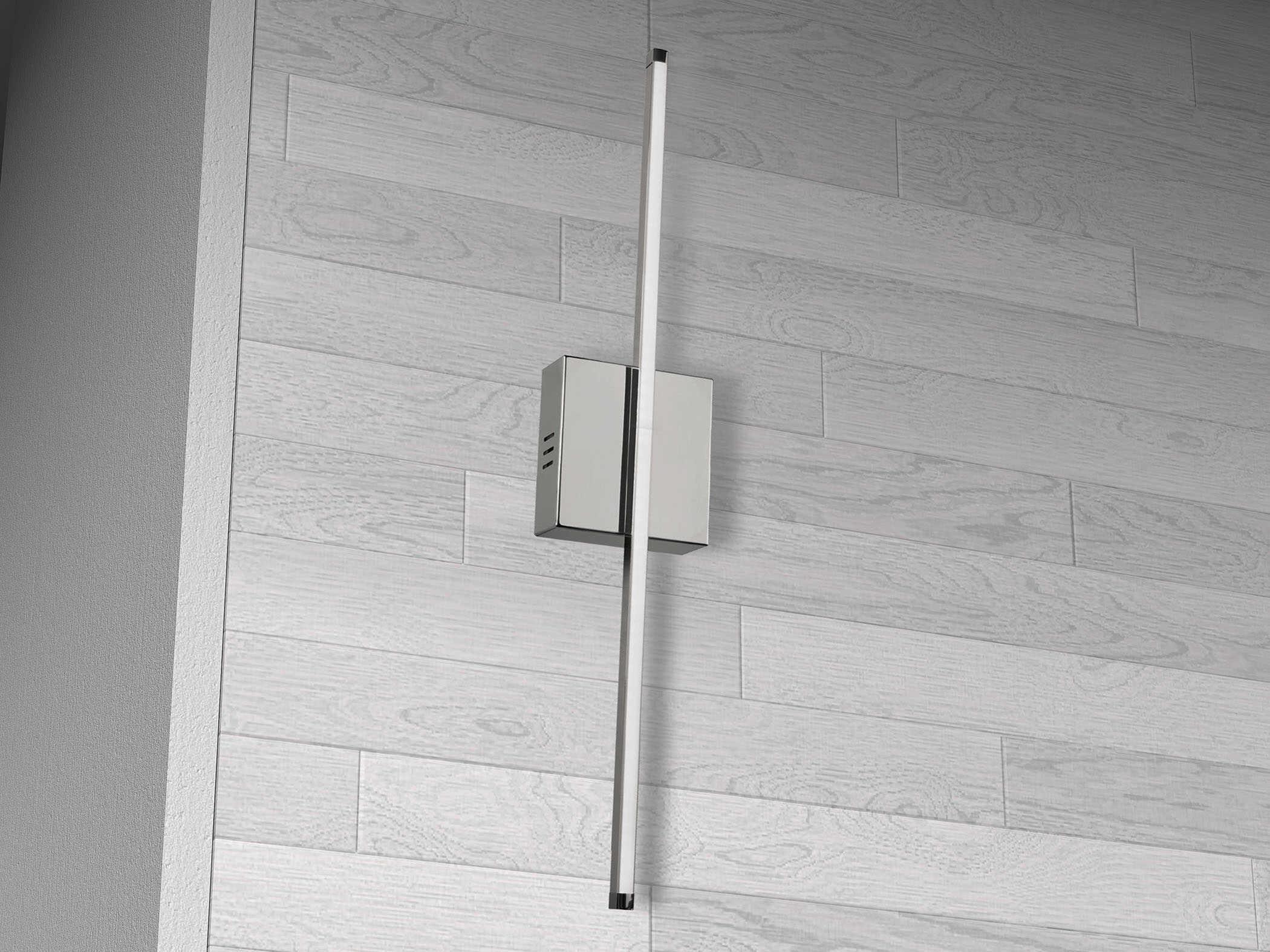Dainolite Array 1-Light Polished Chrome Wall Sconce