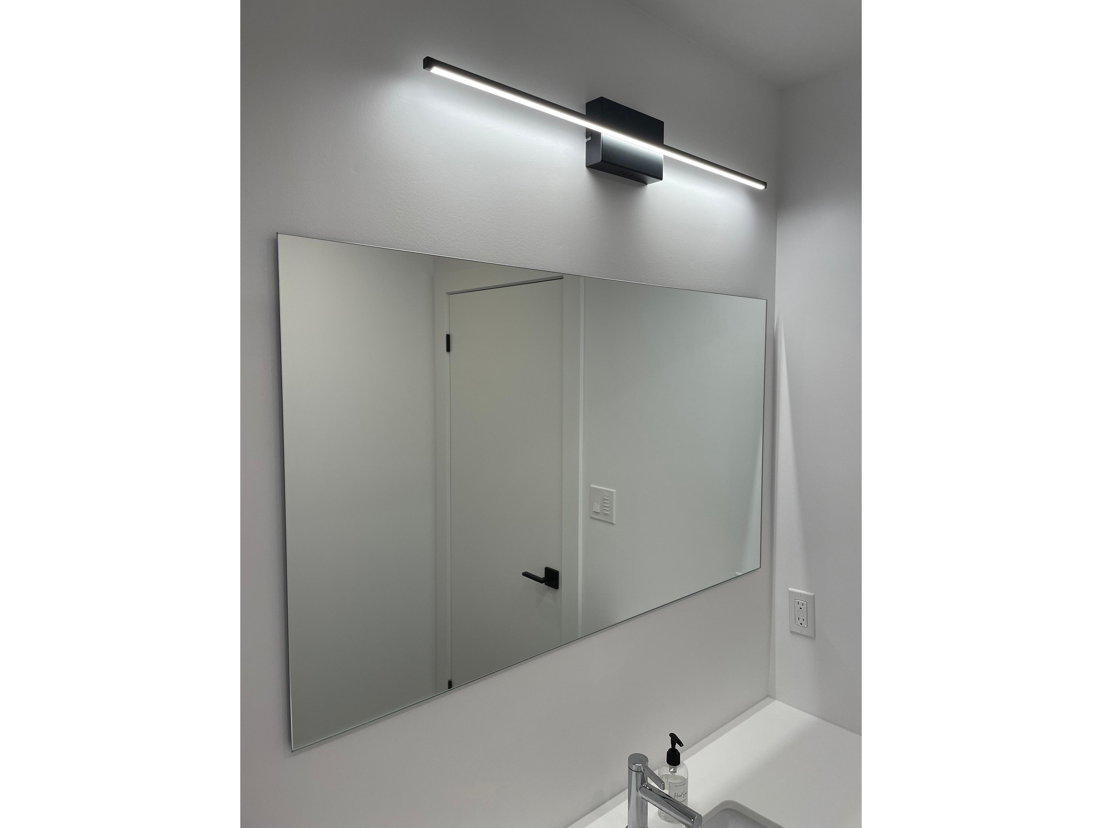 Dainolite Array 1-Light Matte Black Wall Sconce