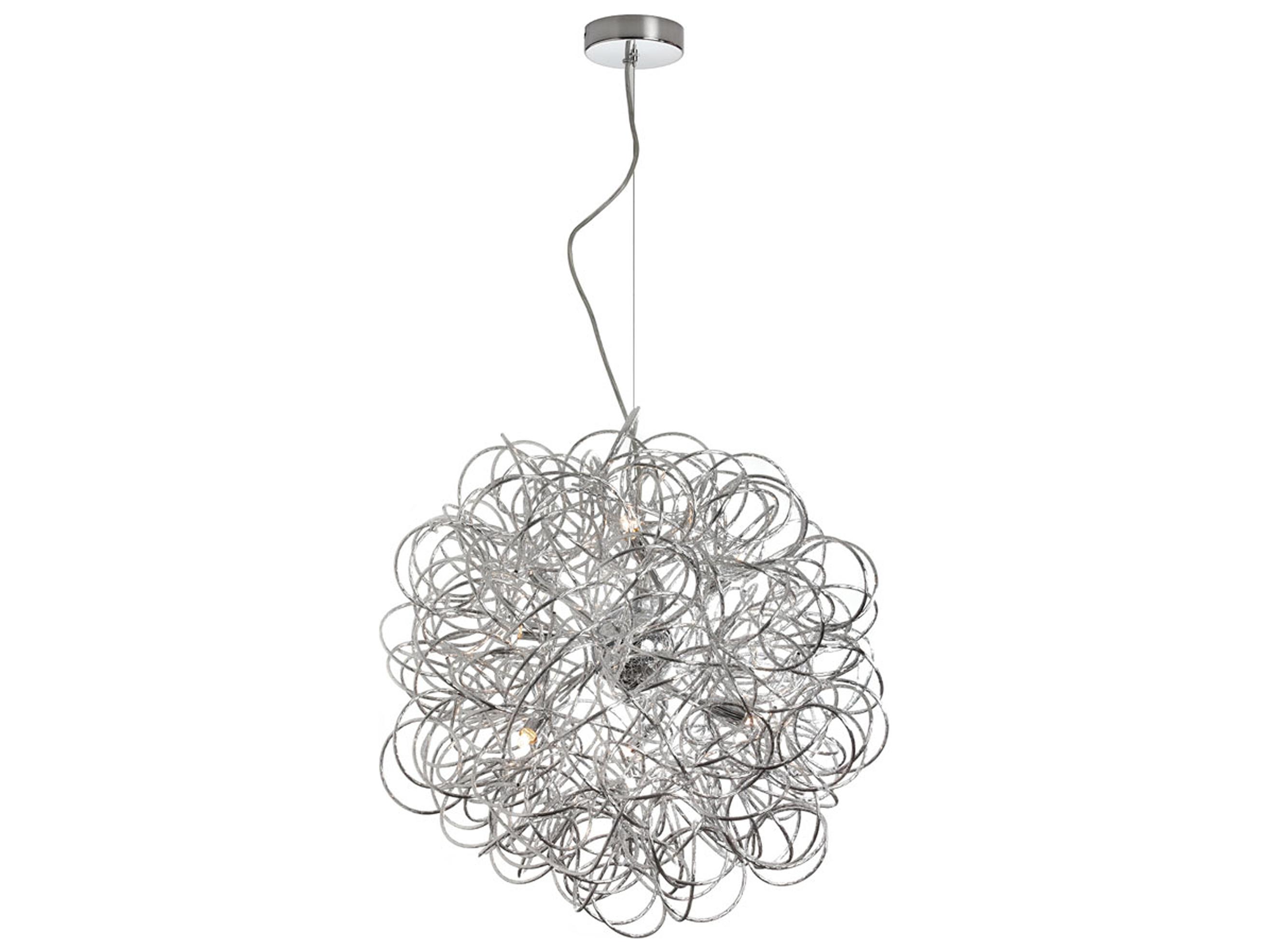 Dainolite Baya 6-Light Polished Chrome Pendant