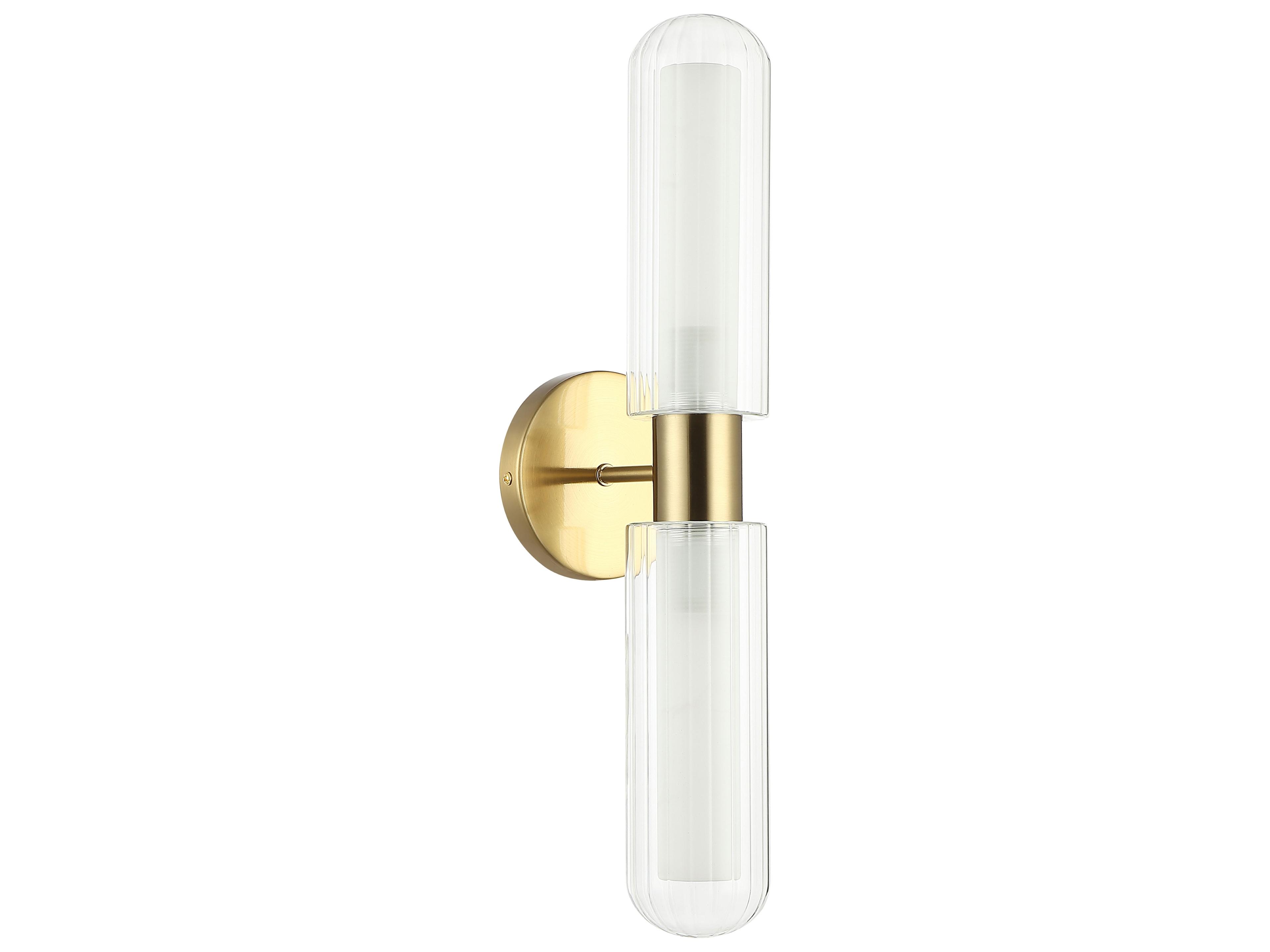 Dainolite Balbina Aged Brass Wall Sconce