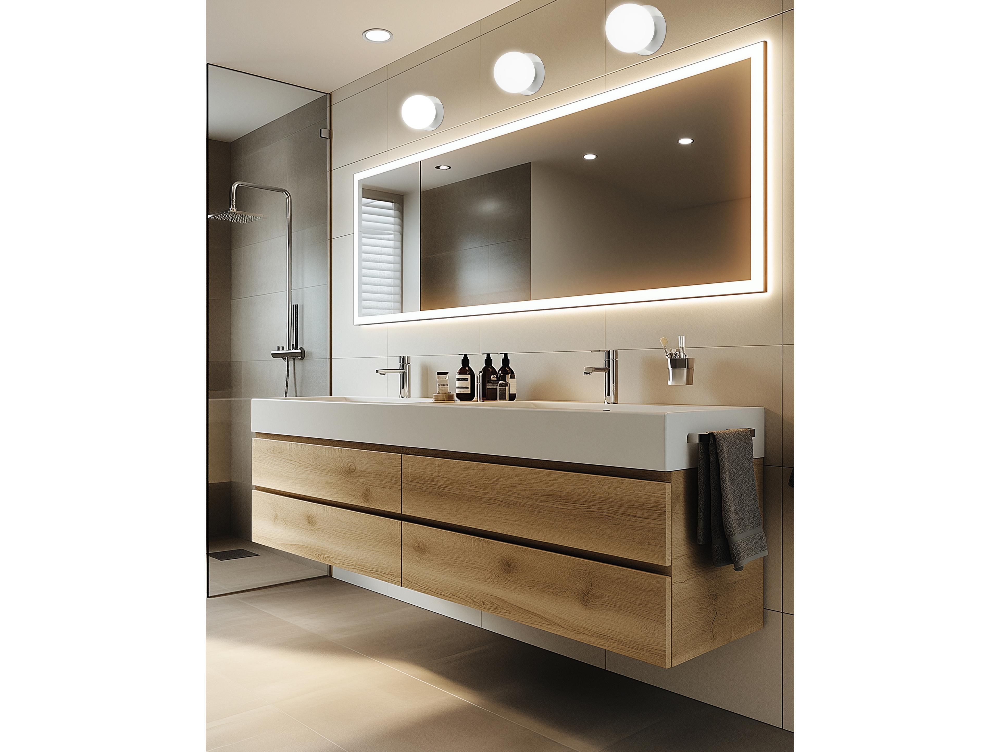 Dainolite Burlat 1-Light Polished Chrome Wall Sconce